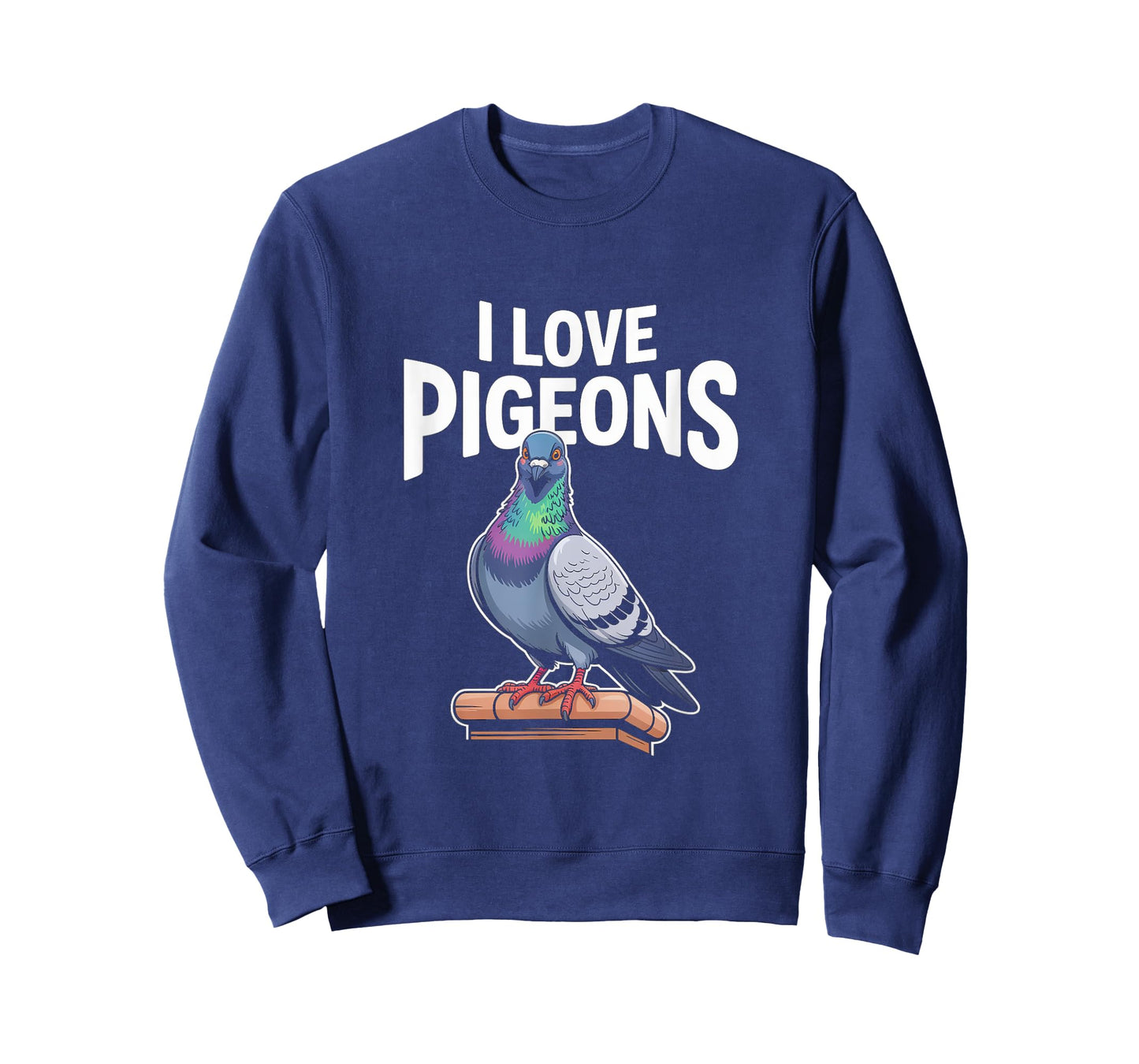 I Love Pigeons Urban Bird Fans Unite T-Shirt