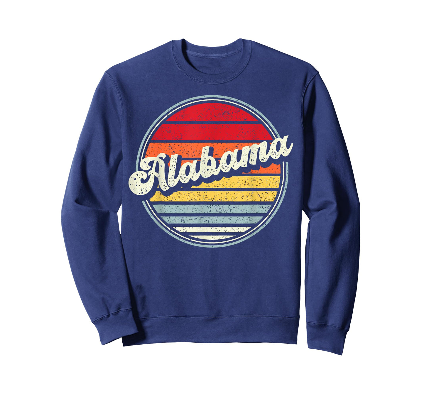 Retro Alabama Home State Cool 70s Style Sunset Men Women Kid T-Shirt