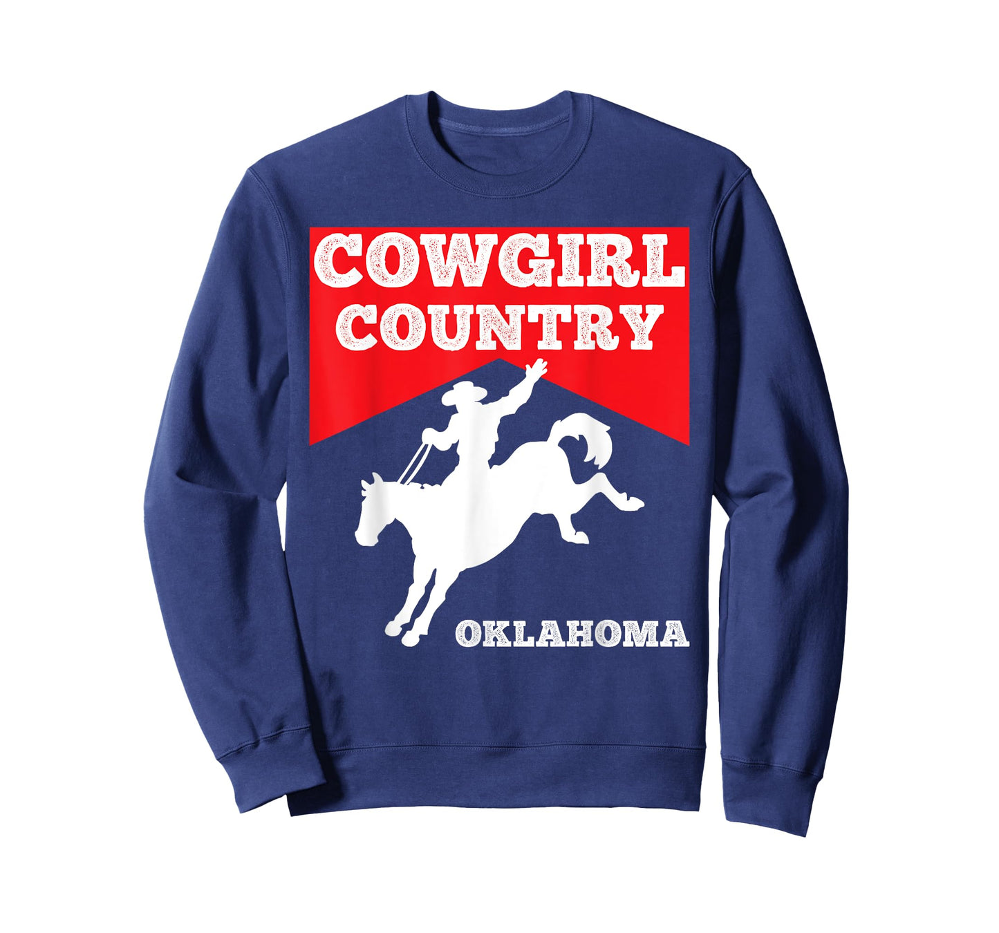 Womens Oklahoma Cowgirl Country Horse Riding Rodeo Apparel T-Shirt