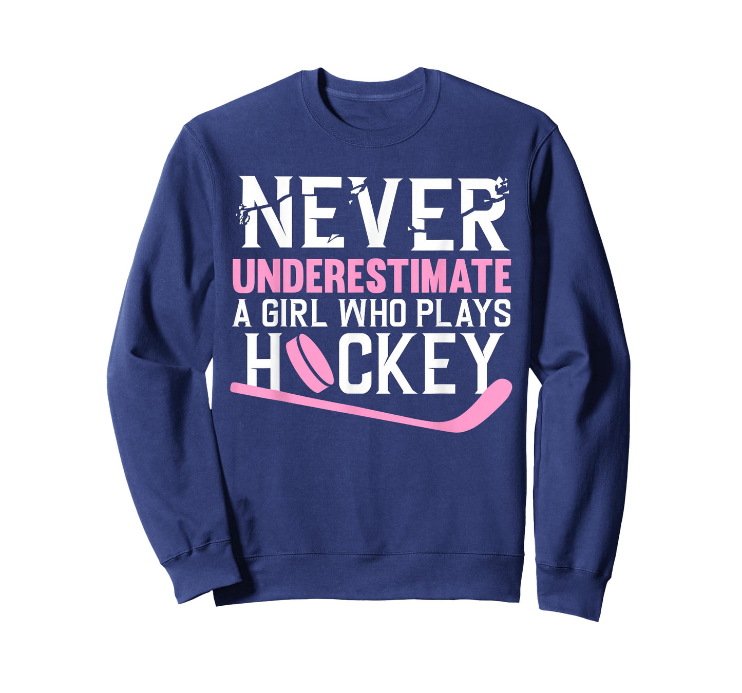 Funny Hockey Art for Girls Women Field Hockey Player Sport T-Shirt