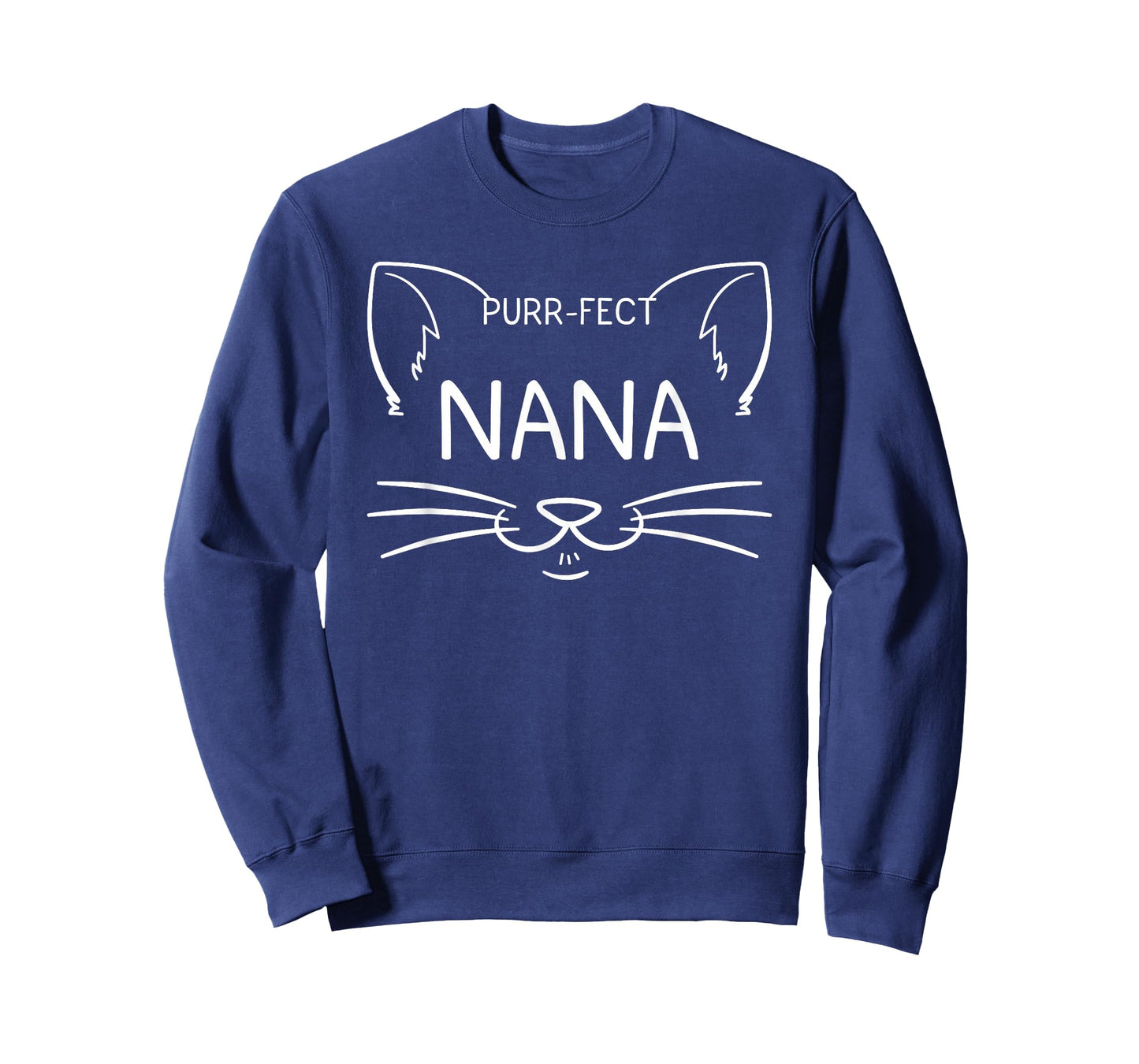 Purr-fect Nana Funny Cat Lover Grandmother Kitten Owner T-Shirt