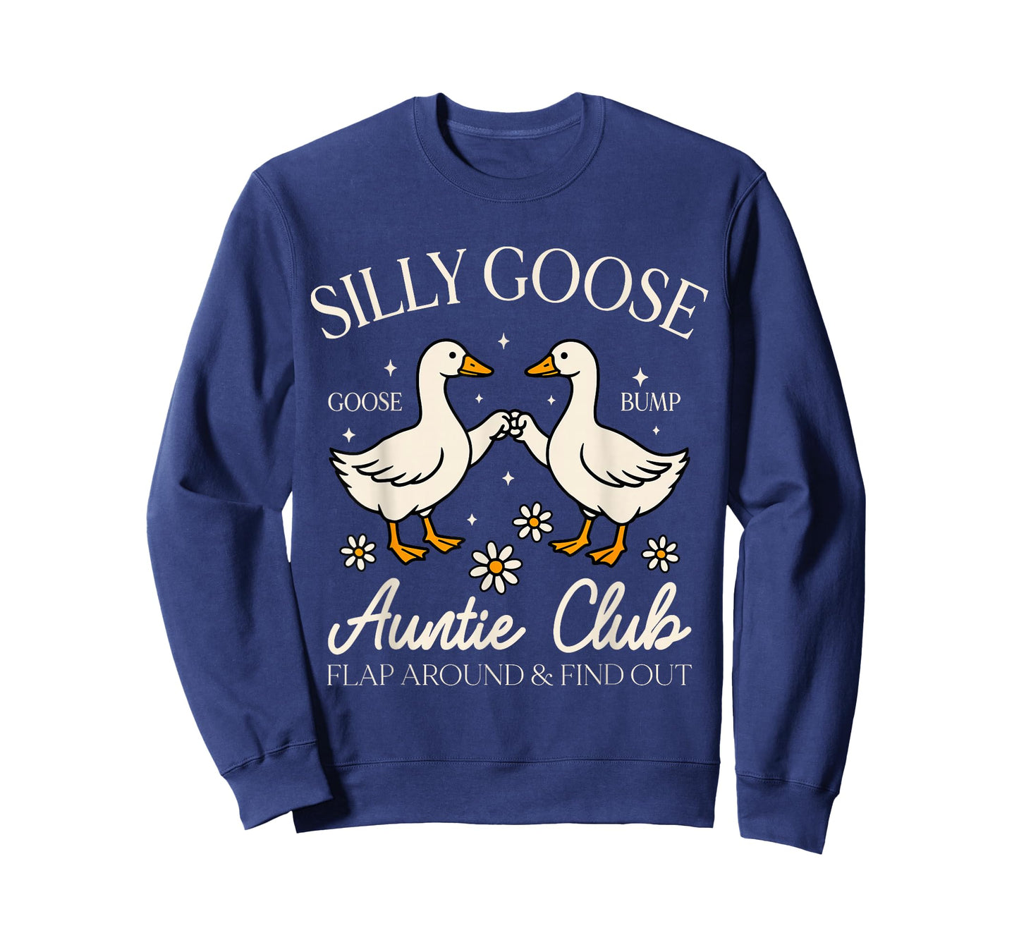 Silly Goose Auntie-Club Mother’s Day Funny Aunt Life T-Shirt