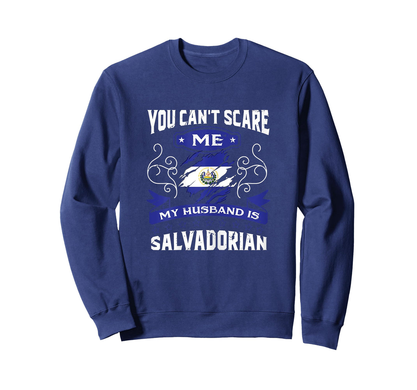 El Salvador Funny Me My Husband Is Salvadorian T-Shirt