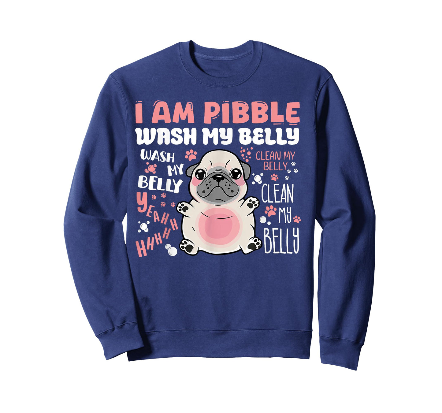 I am Pibble Wash My Belly Pibble Meme Funny Dog T-Shirt