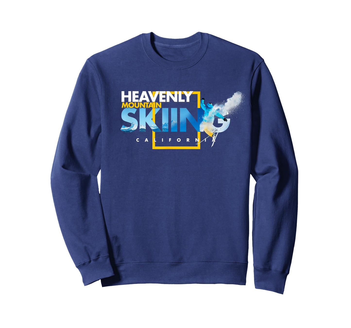 Heavenly Mountain California Ski T-Shirt T-Shirt