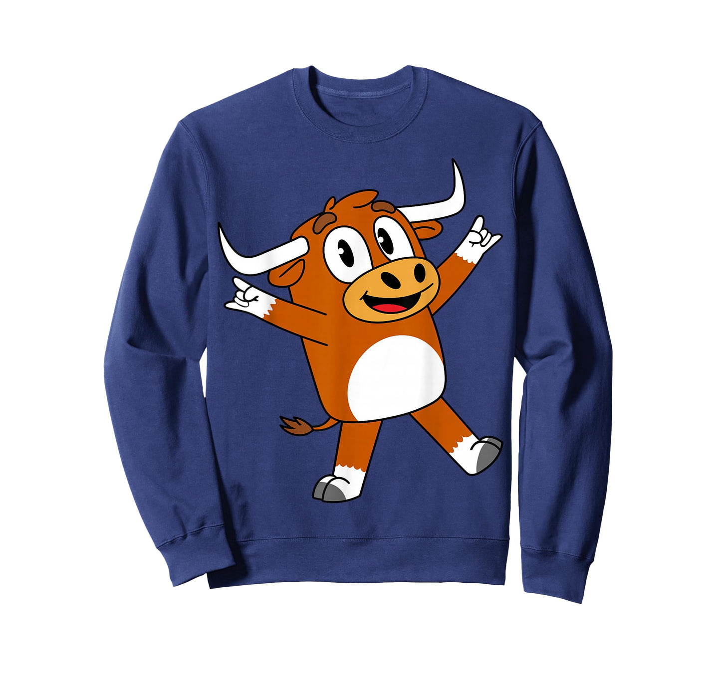 Funny Cartoon Bull for Youth Toddler Kids Boys Girls T-Shirt