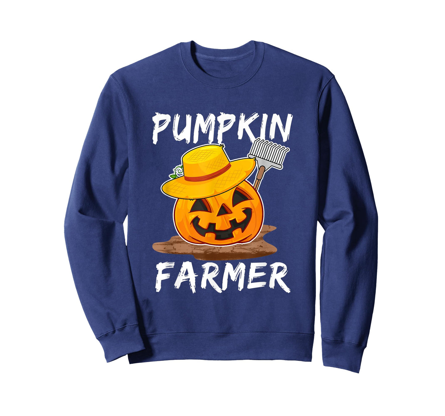 Pumpkin Farmer Funny Family Matching Halloween Costume T-Shirt