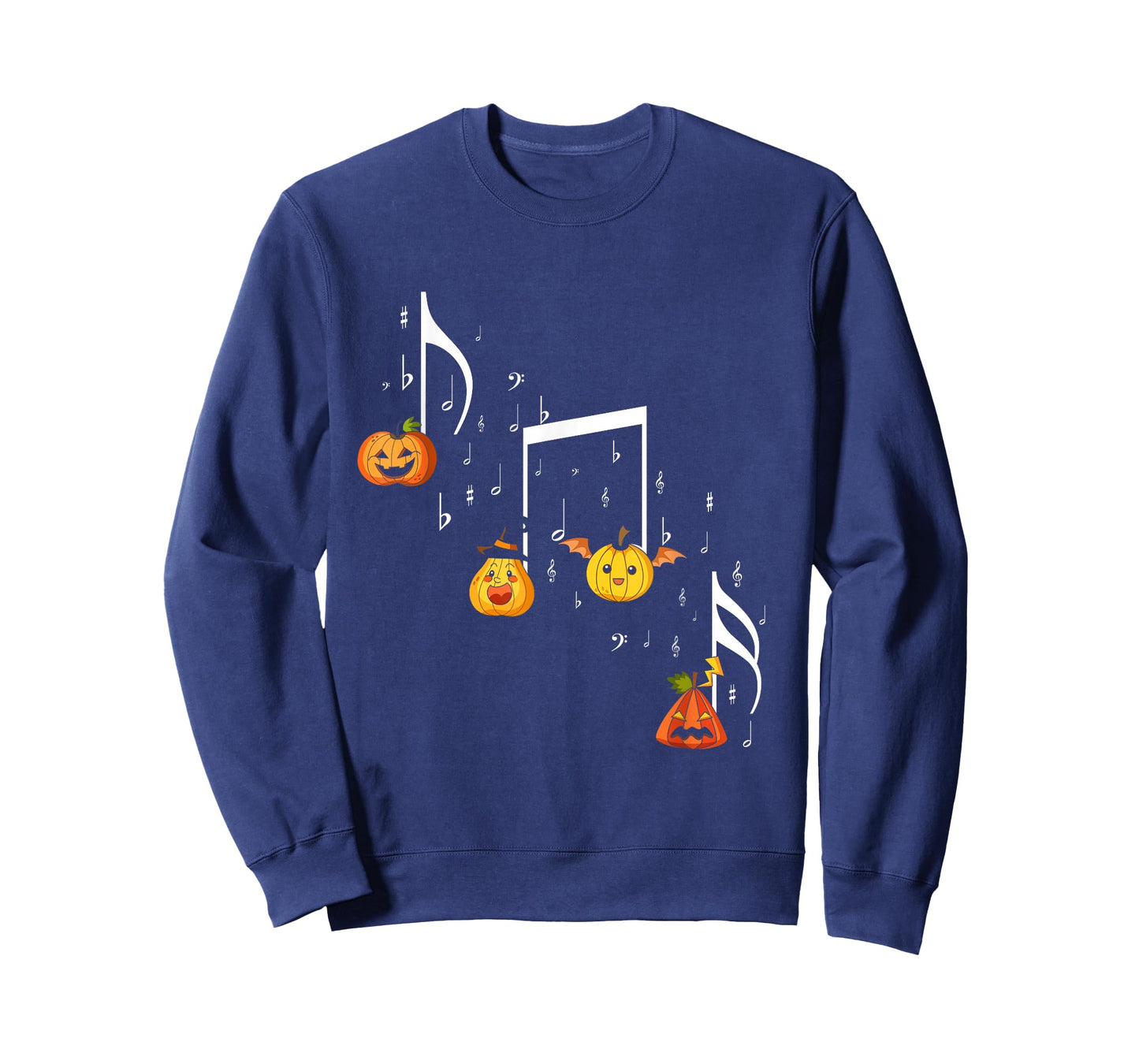 Music Note Pumpkin Fall Music Teacher Halloween Costume T-Shirt