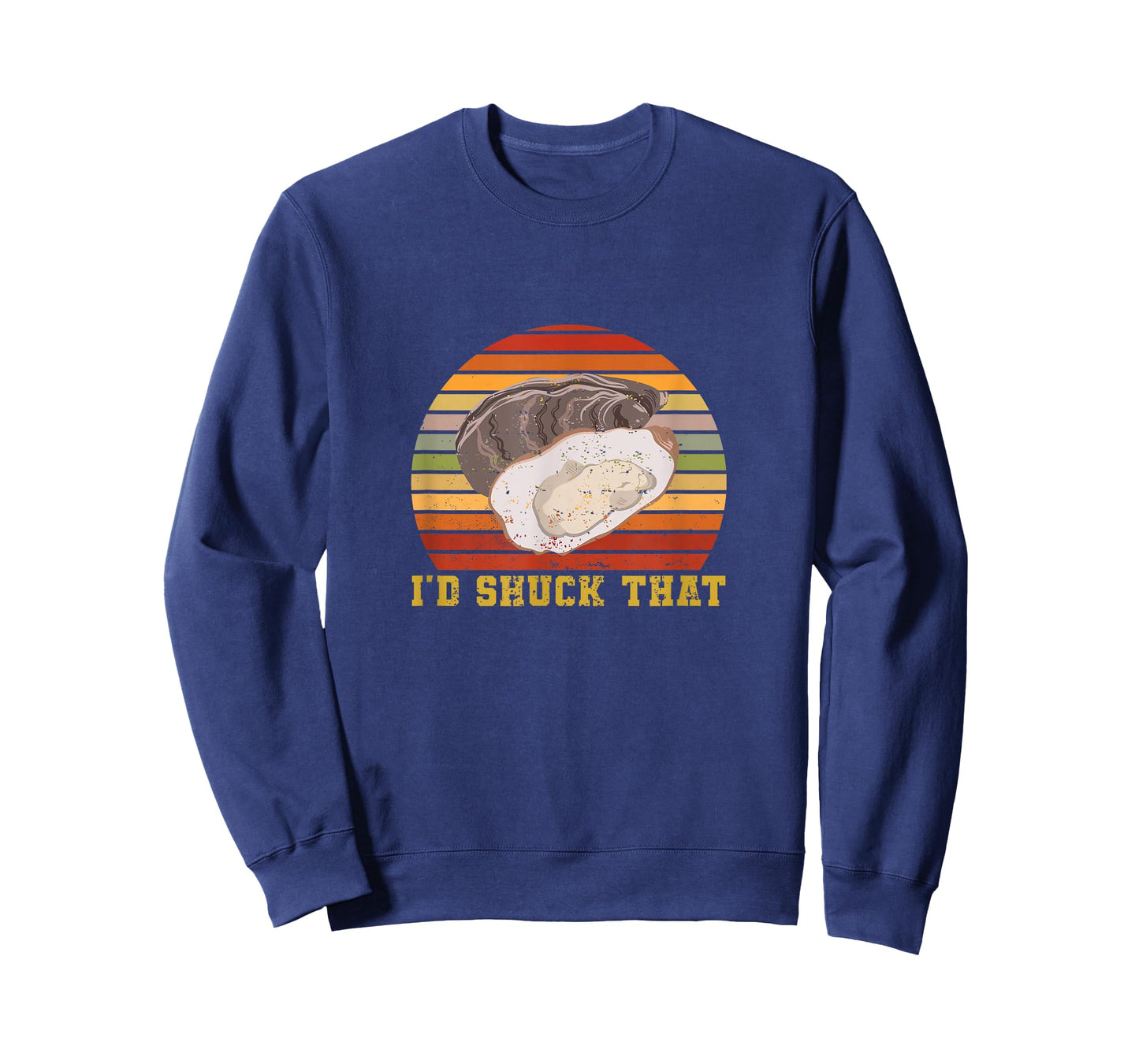 Oyster Retro Vintage I'd Shuck That Funny Oyster Seafood T-Shirt