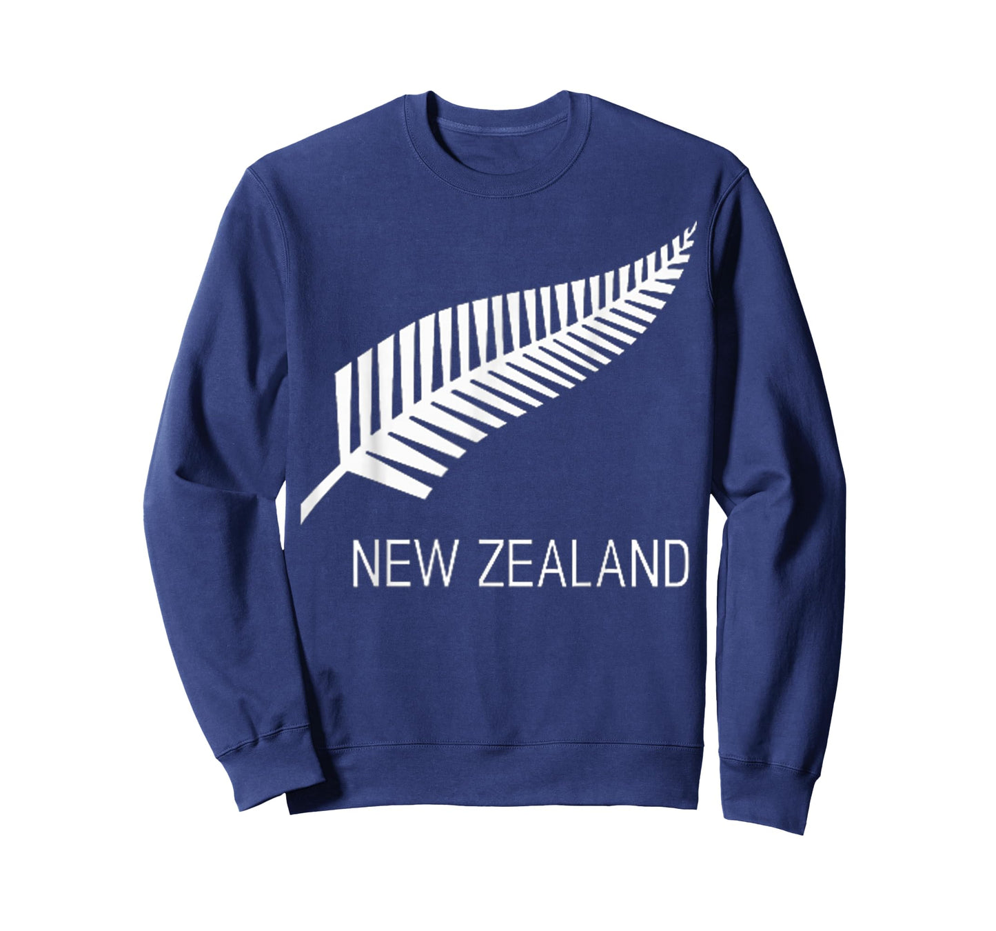 Black New Zealand Fern Shirt Mens Black Proud Kiwi NZ Rugby T-Shirt