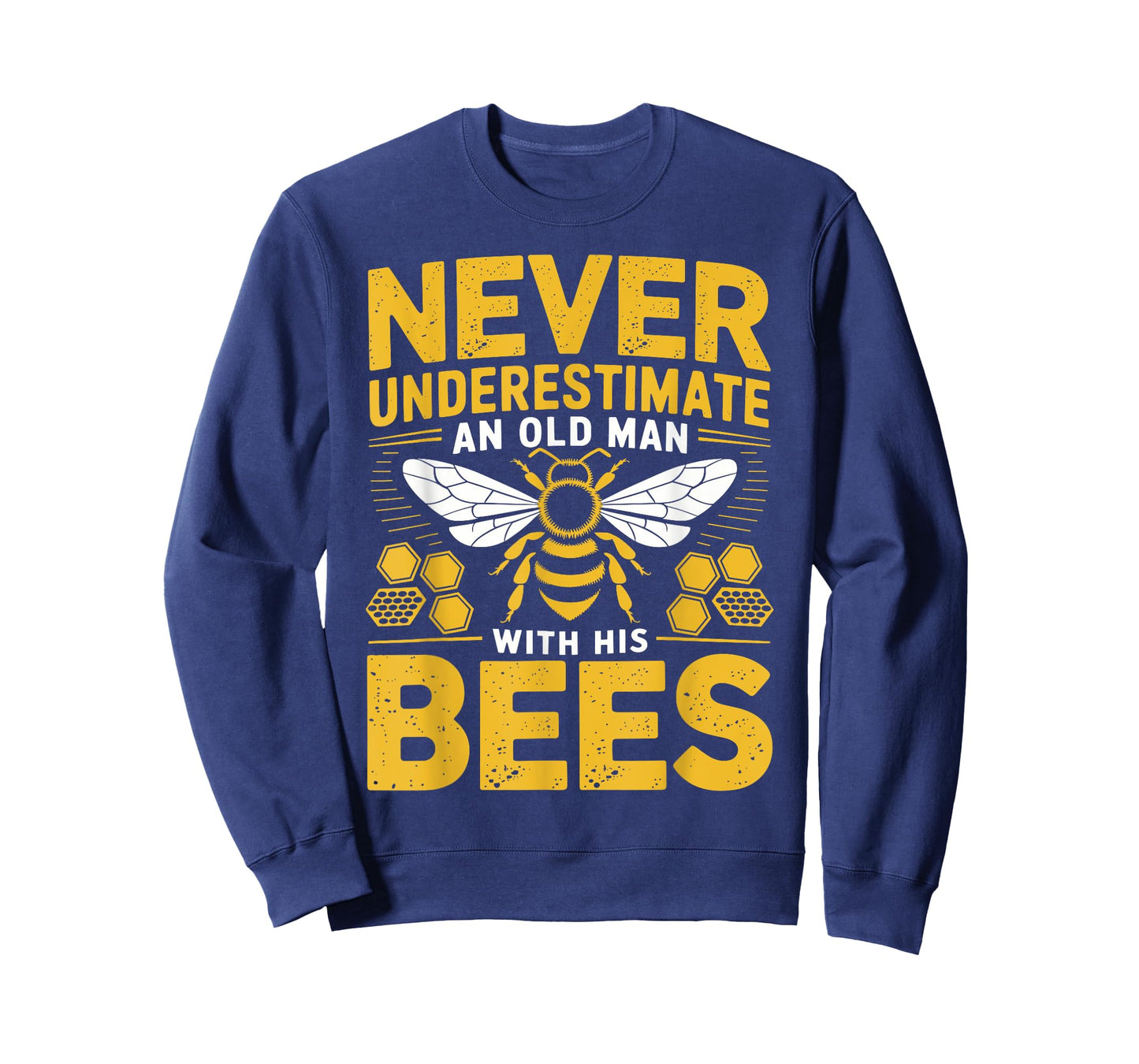 Apiary Bee Keeper An Old Man With His Bees Beekeeping T-Shirt