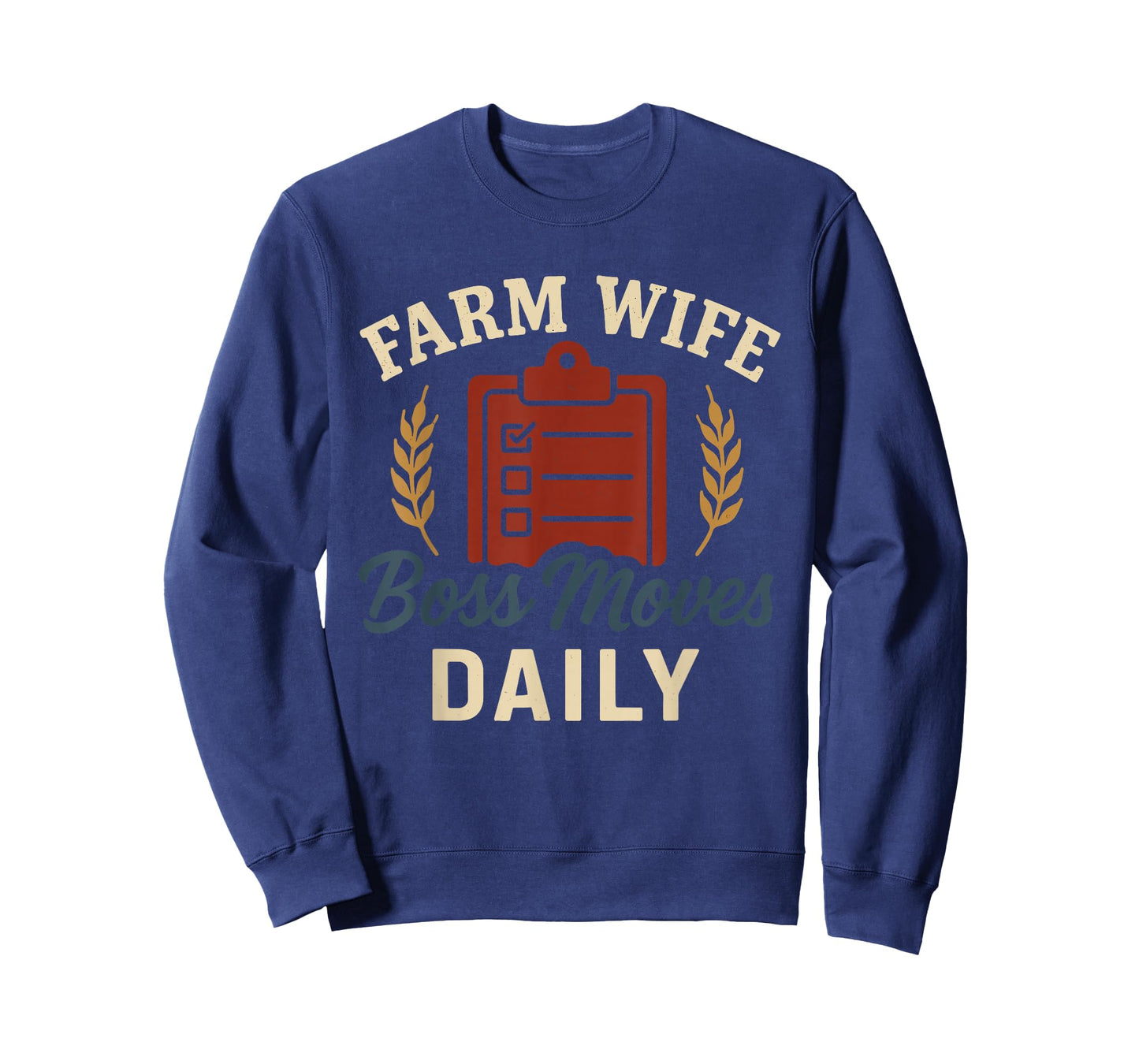 Farm Wife Boss Funny Country Mom Rural Family Humor T-Shirt