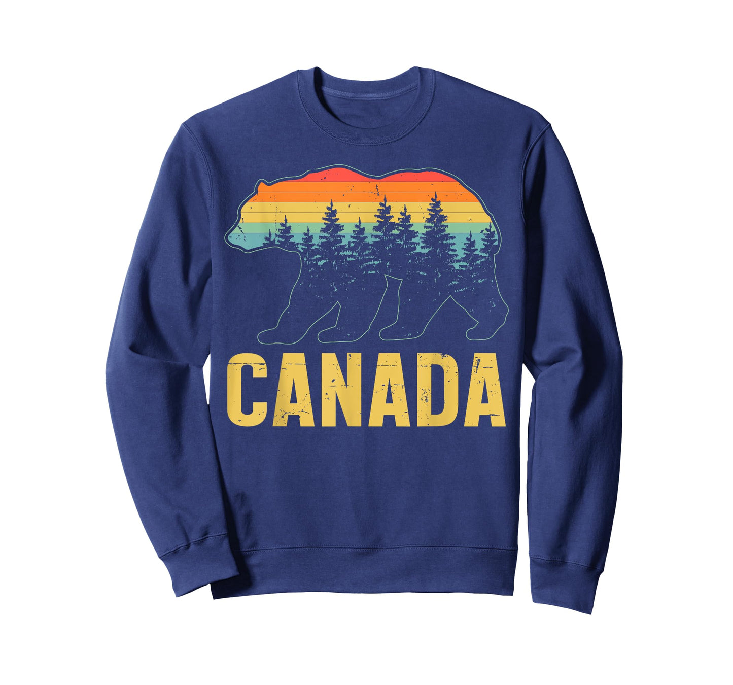 Canada Funny Canadian Maple Leaf Grizzly Bear Lovers T-Shirt