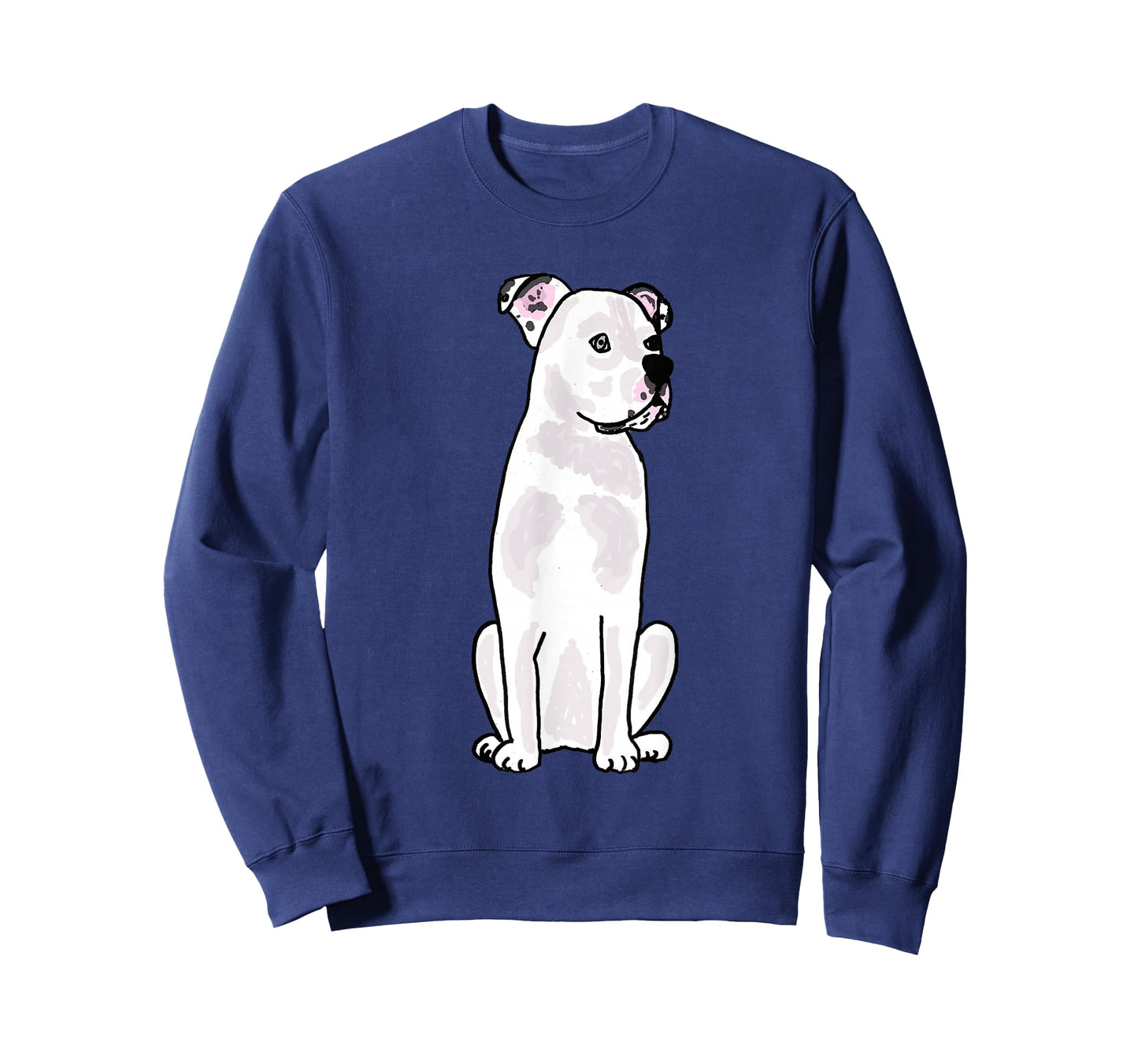 Smiletodaytees Cool White American Bulldog T-shirt T-Shirt