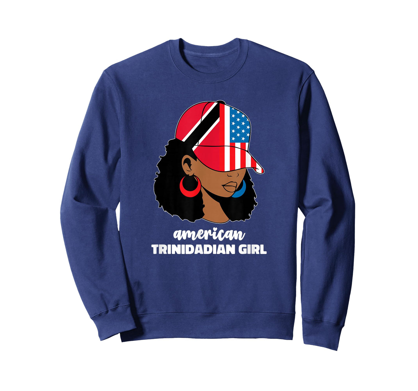 Half American And Trinidadian Usa Trinidad Tobago Flag Trini T-Shirt