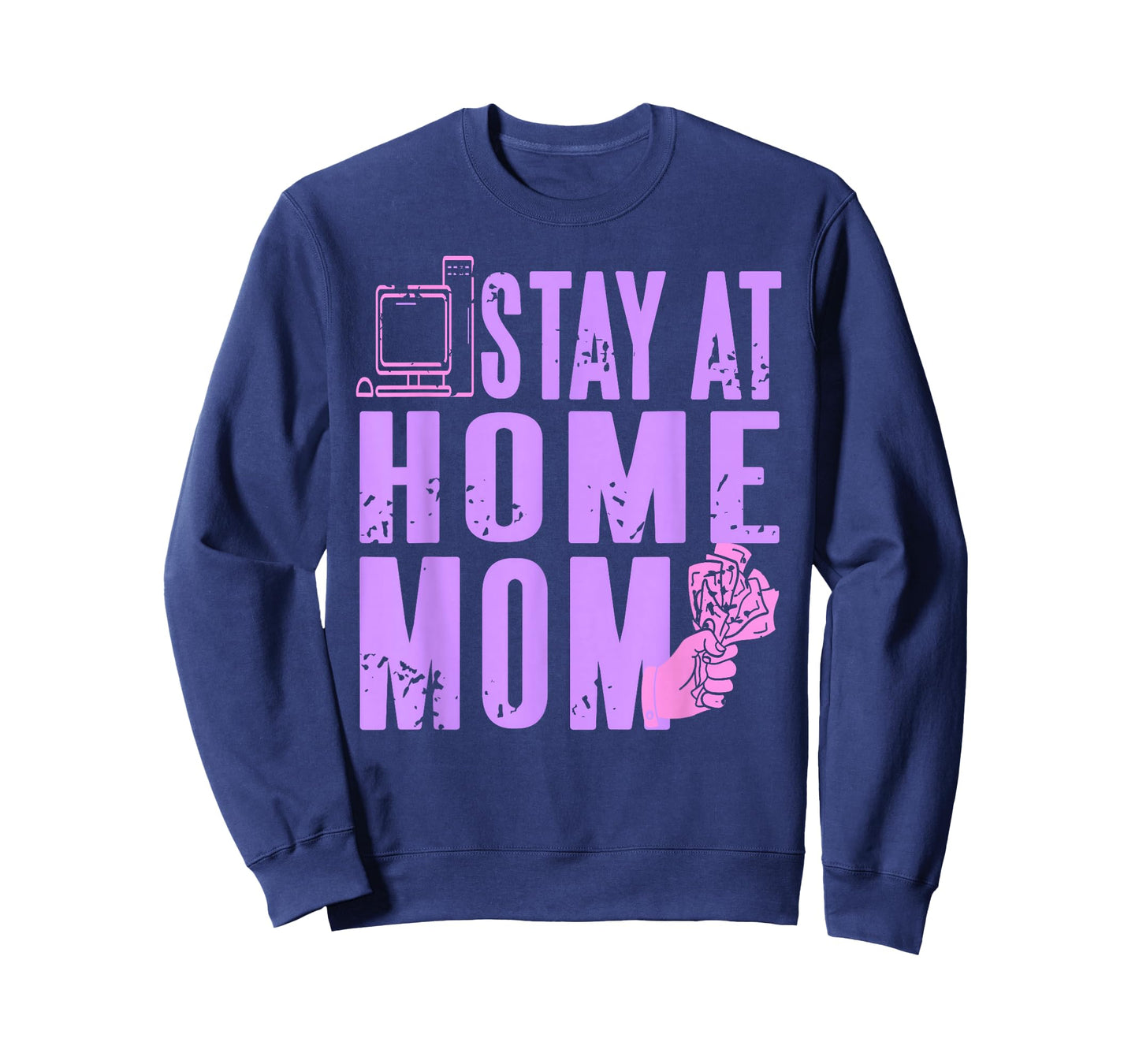 Funny Stay at Home Mom Tech Humor Money Lifestyle T-Shirt
