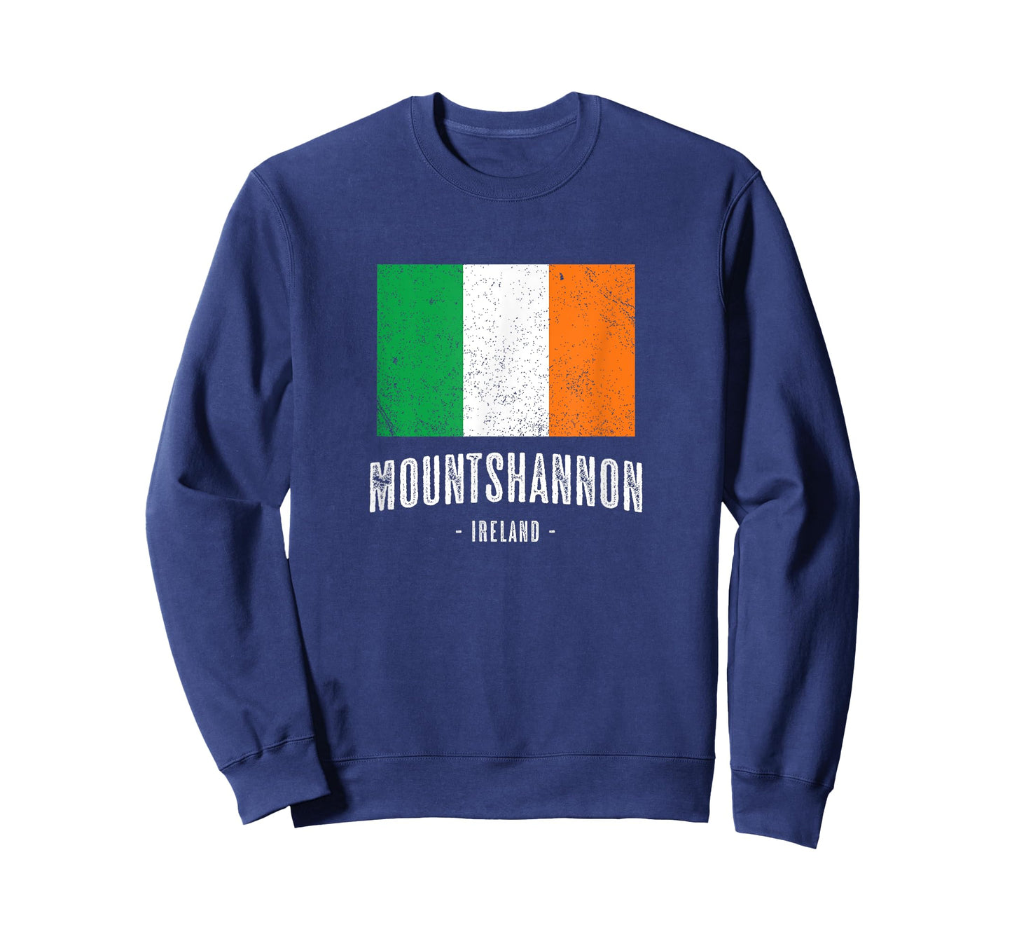 City of MOUNTSHANNON Ireland | Men Women Kids - Irish Flag - T-Shirt