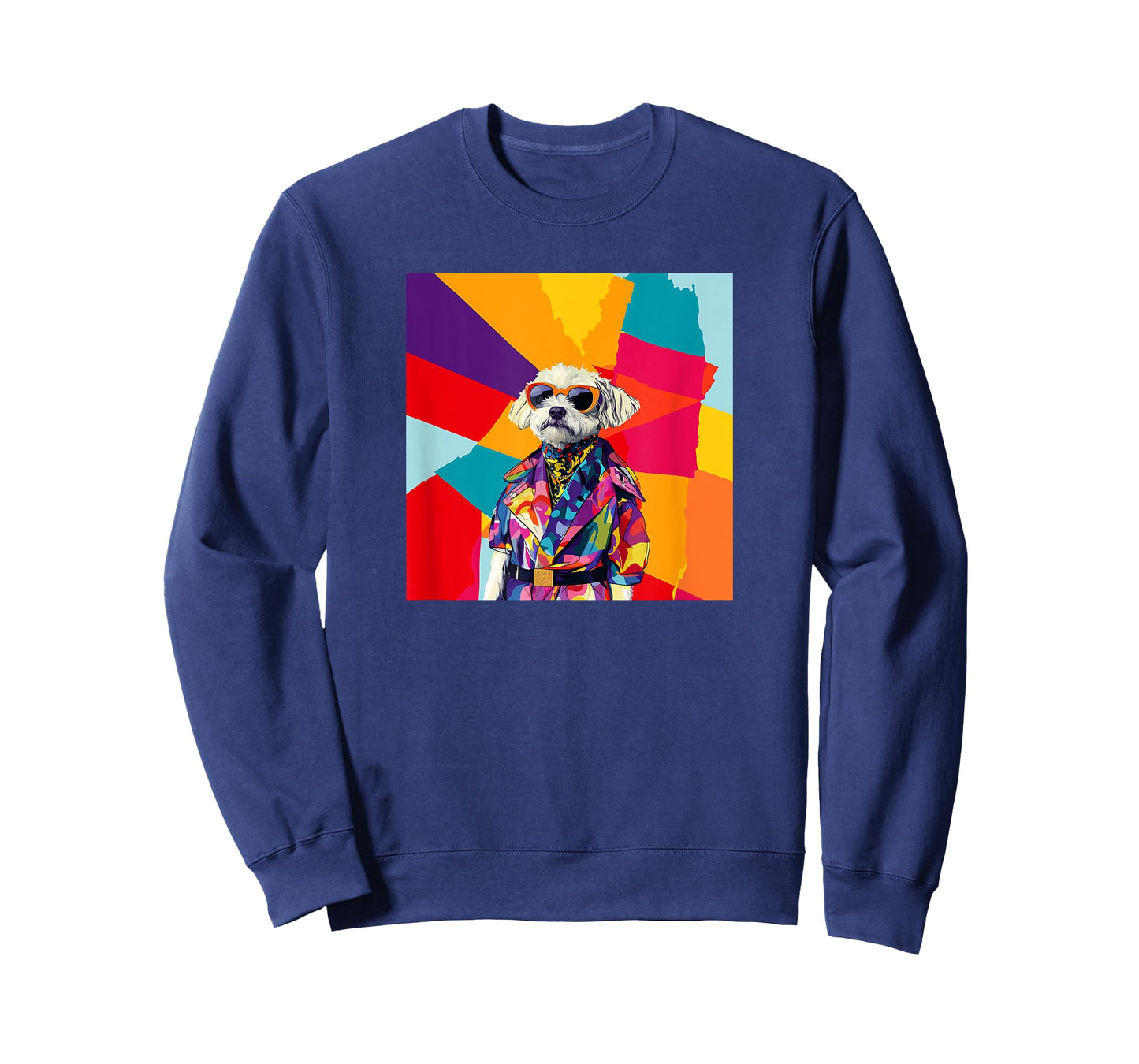 Peekapoo Dog Fashion Cute Colorful Pop Art T-Shirt for Men Women Kids