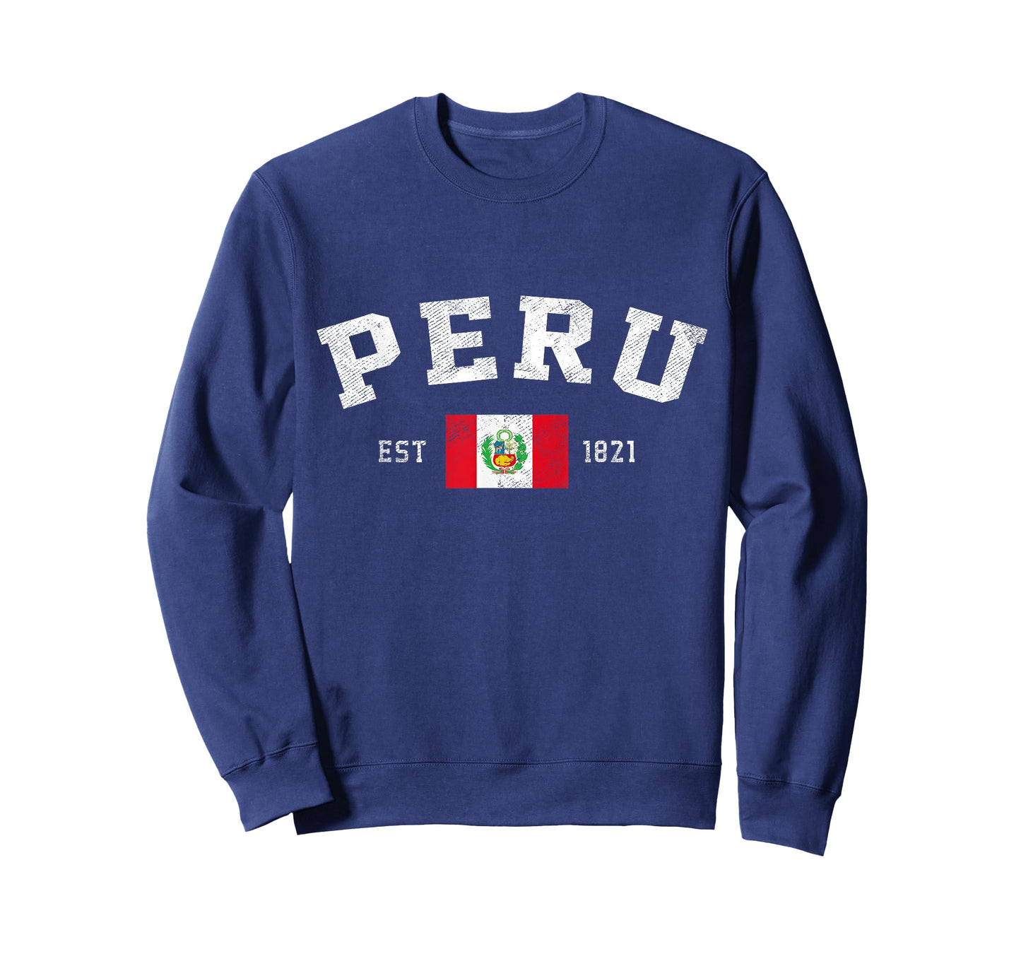 Peru Est. 1821 Peruvian Flag Independence Day T-Shirt