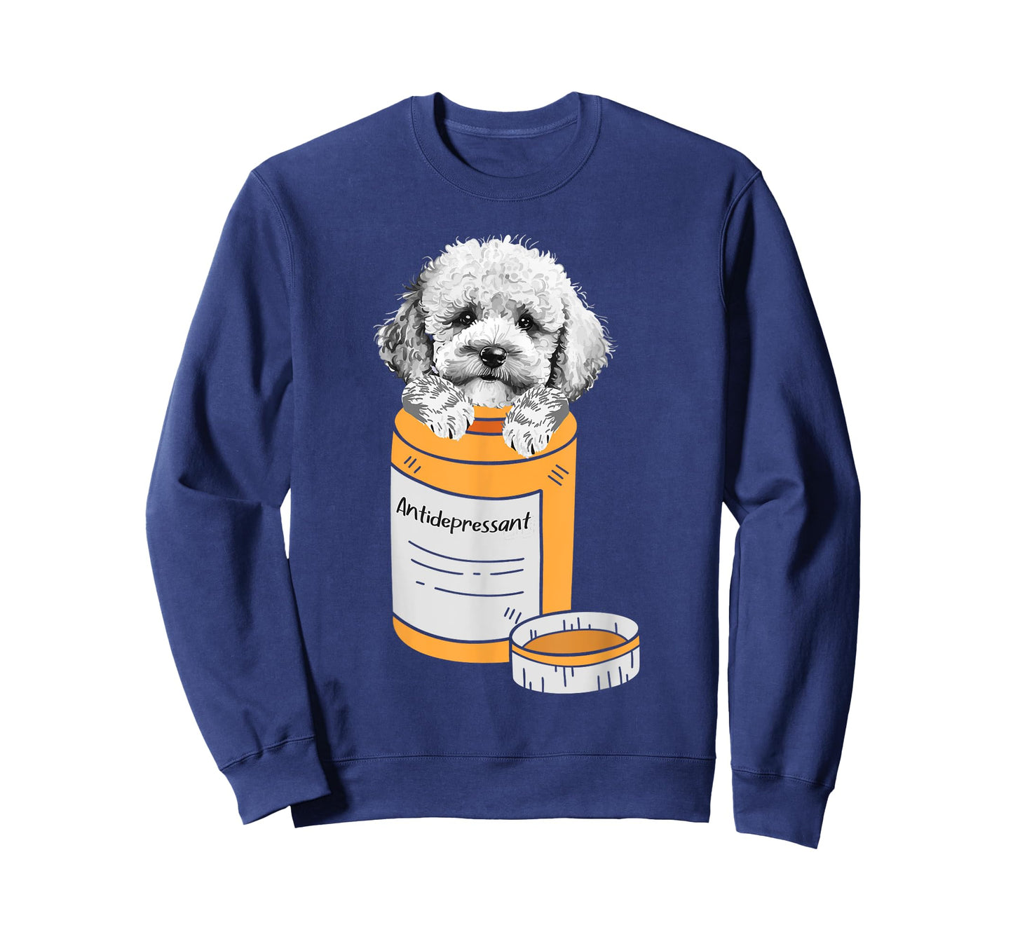 Antidepressant - Poodle Owner Puppy Animal Lover Teacup Dog T-Shirt for Men Women