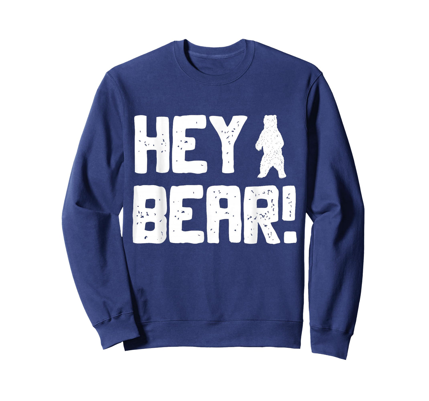 Hey Bear! Funny Hiking Outdoors Black Grizzly Bear Survival T-Shirt