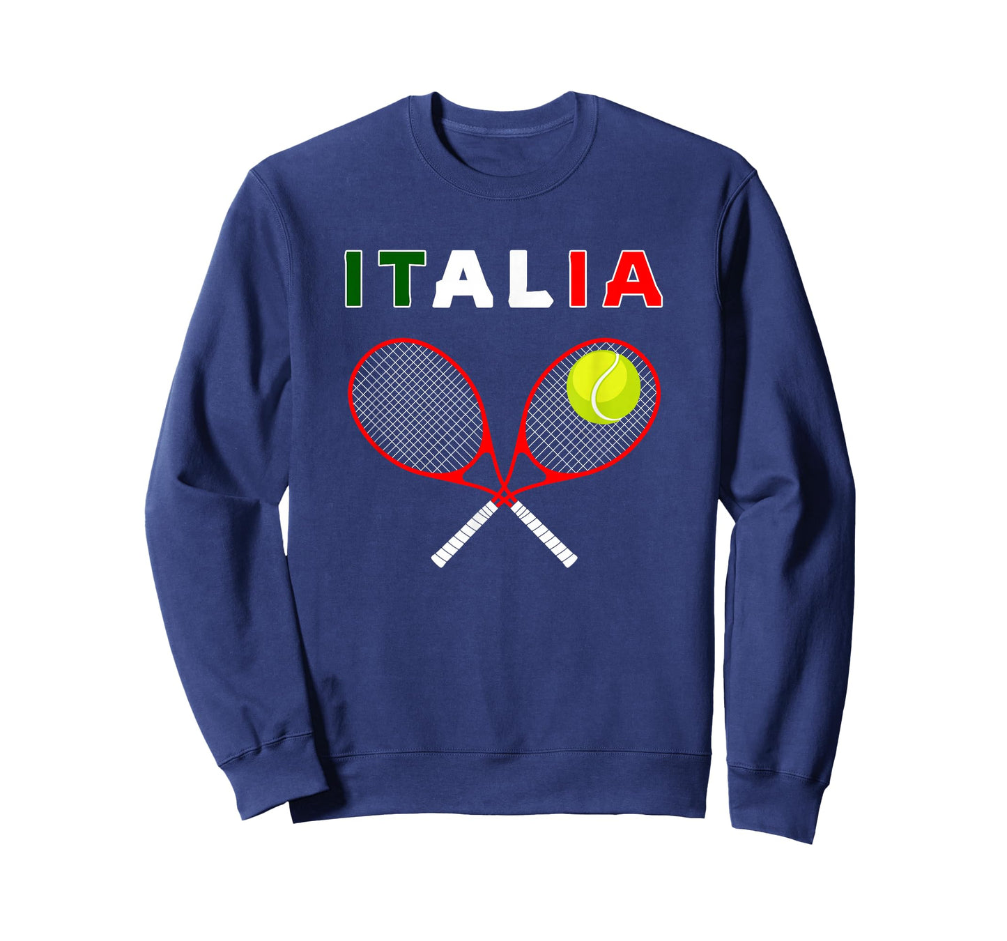 Italy Tennis Graphics / Country Italia Flag Pride T-Shirt