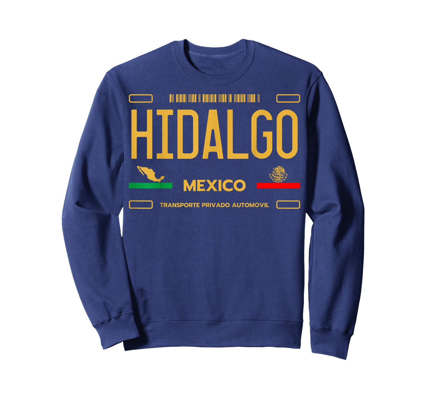 Hidalgo License Plate, Hidalgo Mexico, Hidalgo T-Shirt