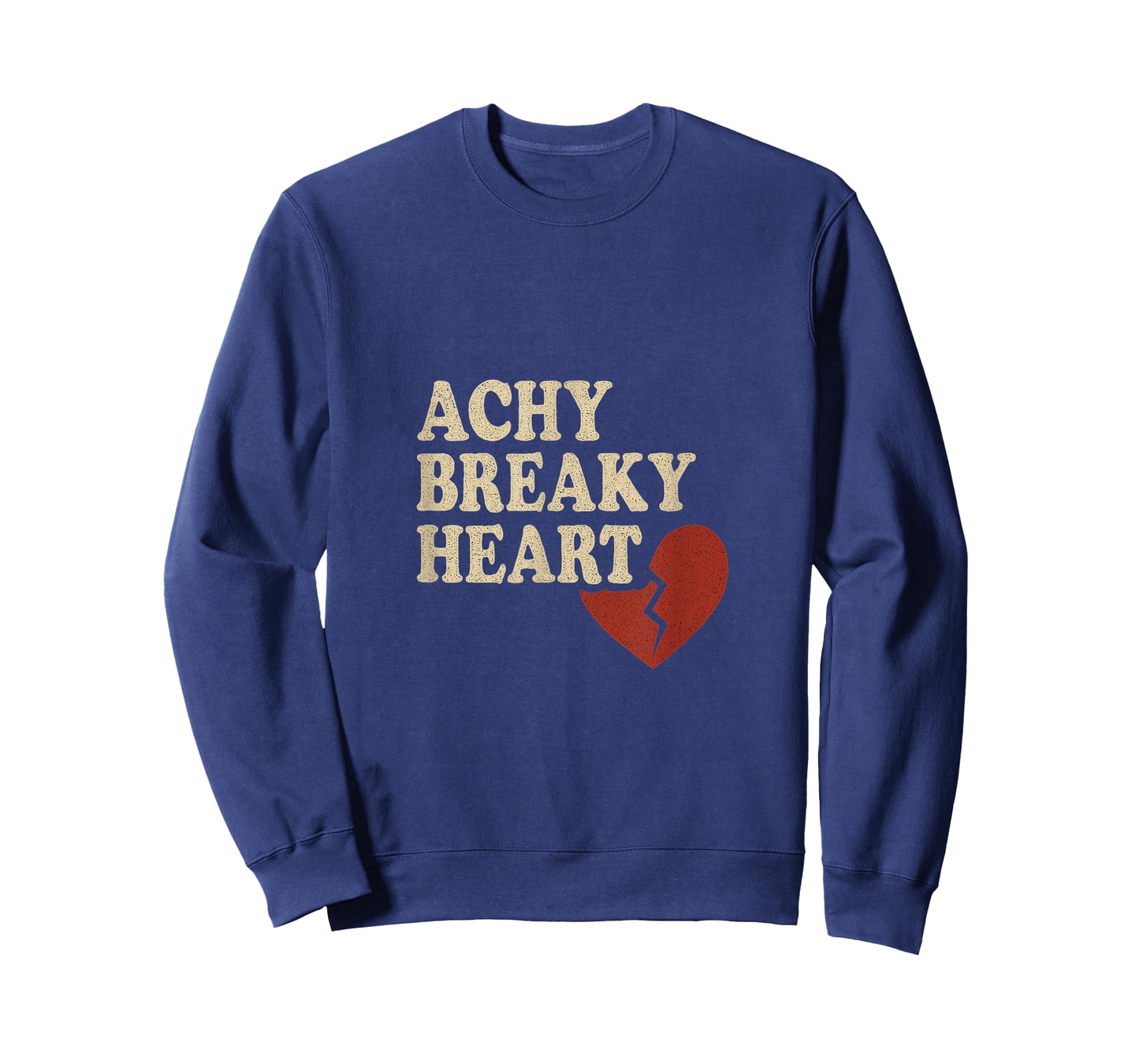 Achy Breaky Heart – Bold Retro Broken Heart Country Music T-Shirt