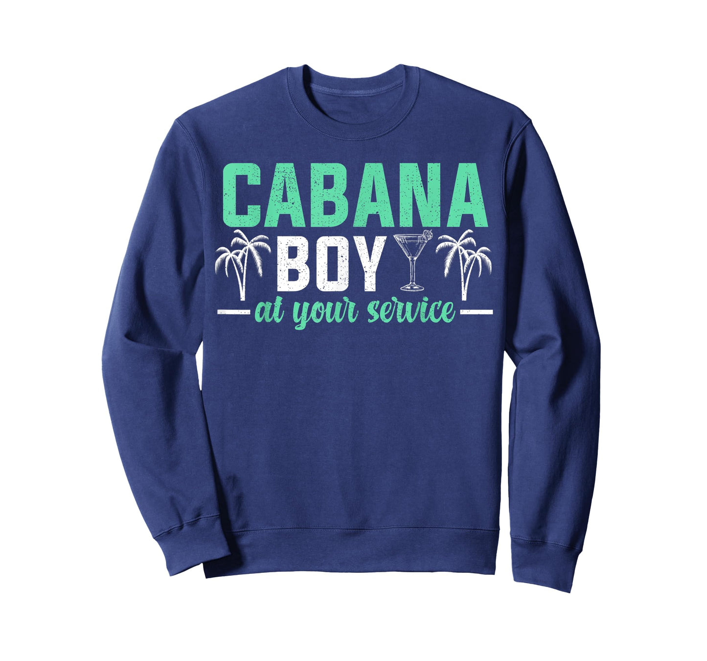 Cabana Boy At Your Services Funny Bartender T-Shirt