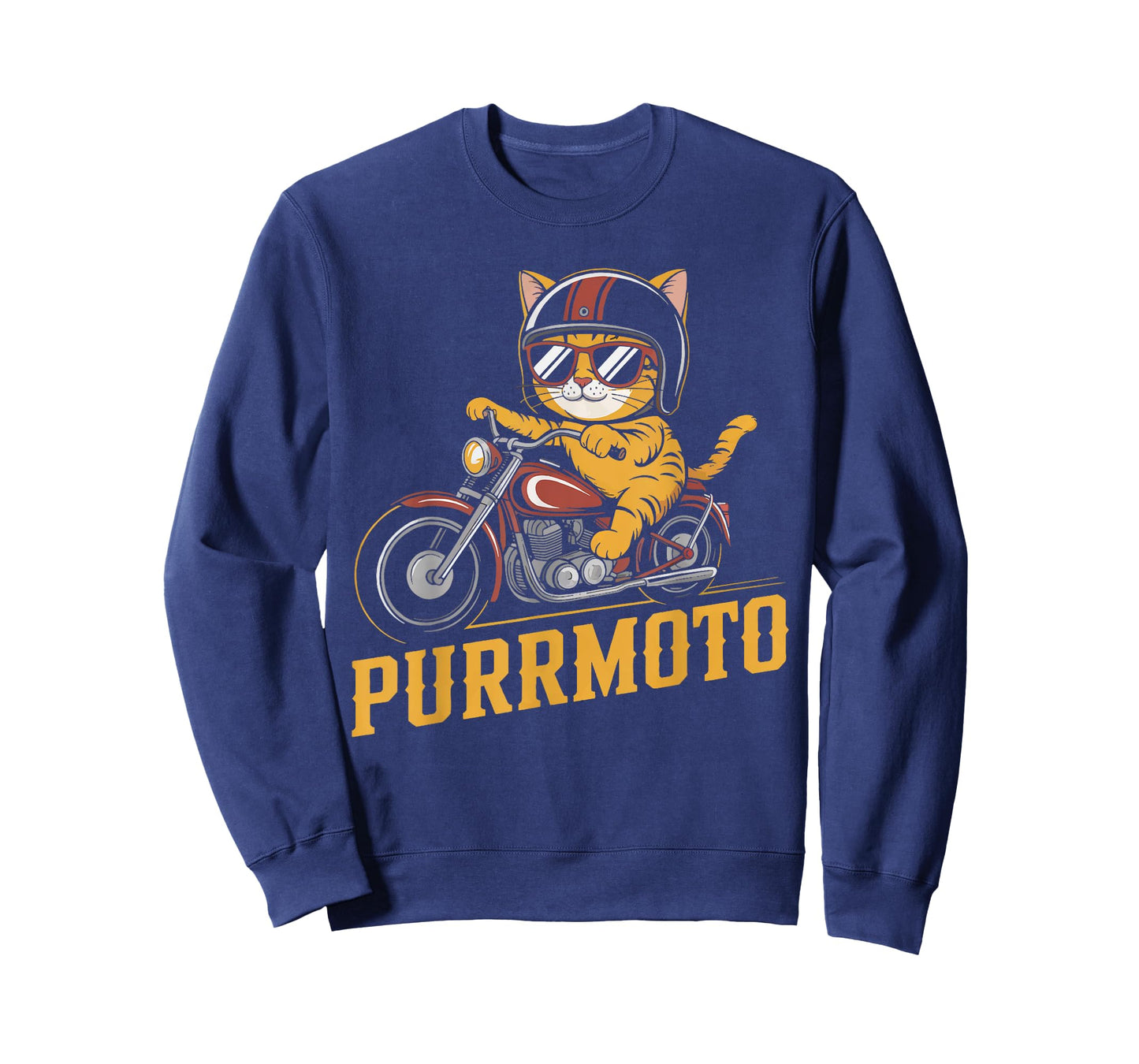 Motorbike Riders Women Biker Cat And Motorcycle T-Shirt
