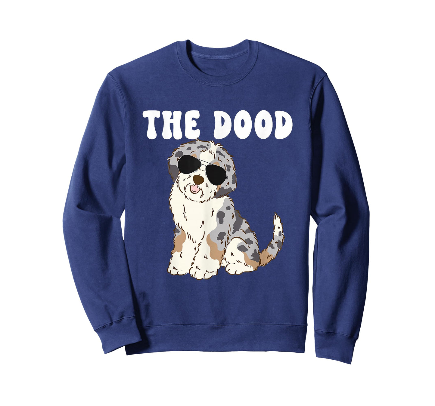 The Dood Mom Blue Merle Aussiedoodle Doodle Dog Dad T-Shirt