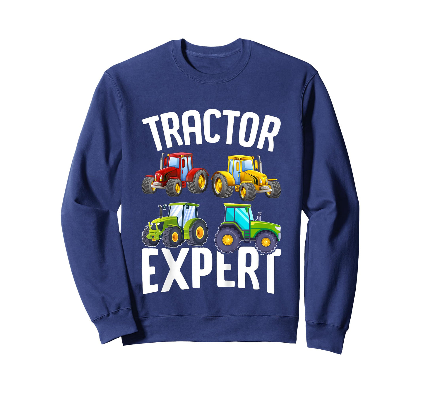 Kids Tractor Expert Funny Boys Tractors Toddler T-Shirt