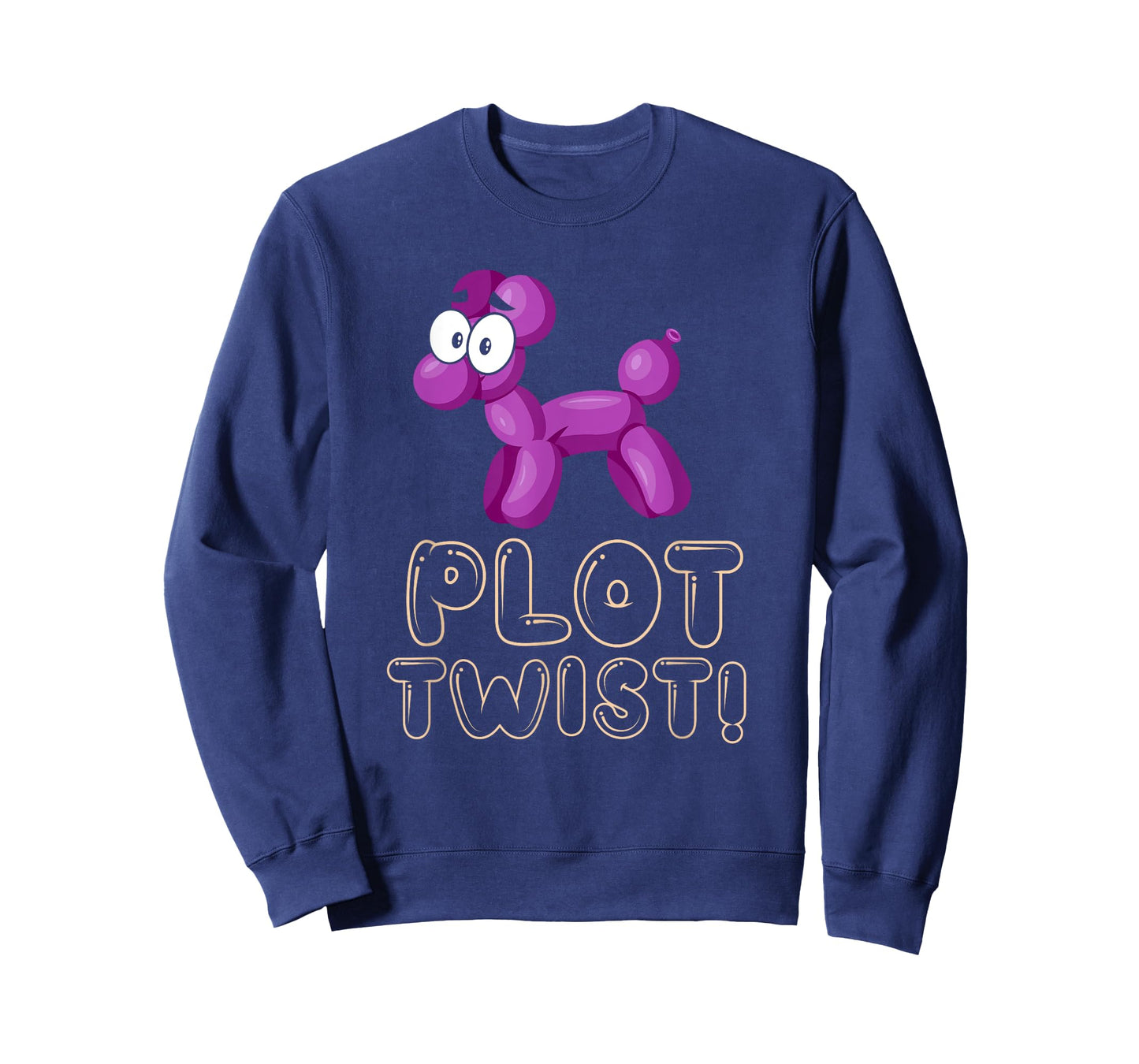 Funny Balloon Animals Meme Dog Plot Twist Balloon Pun T-Shirt for Men Women