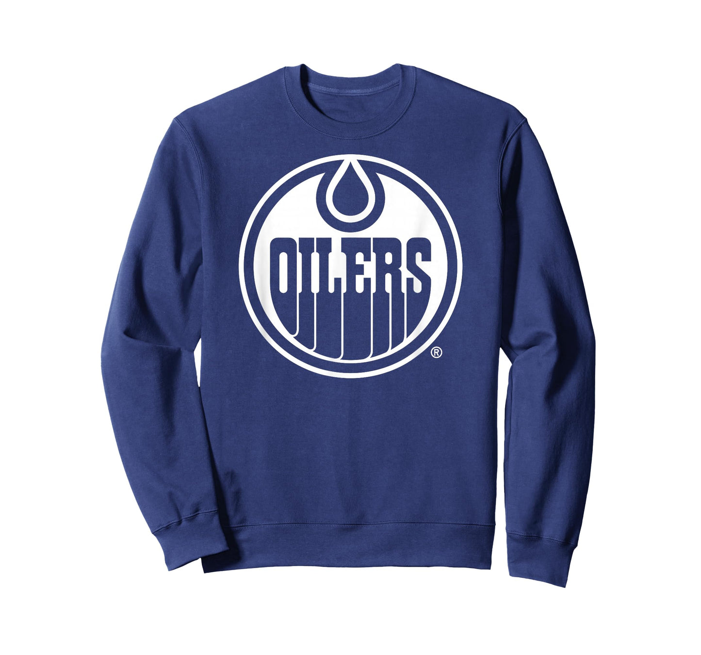 Edmonton Oilers Two Tone Black NHL Officially Licensed T-Shirt