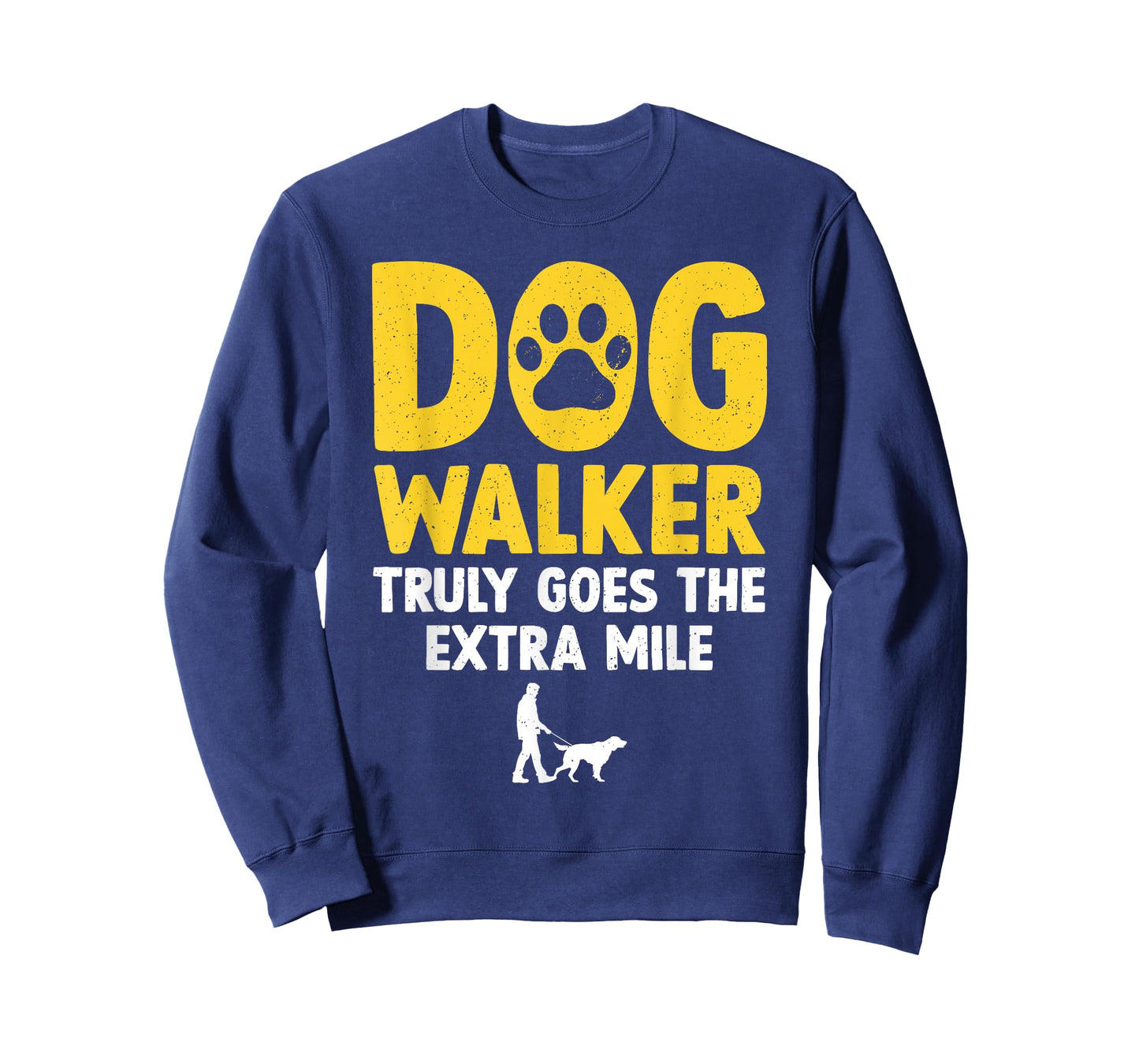 Cool Dog Walker Design For Men Women Pet Walker Dog Walking T-Shirt