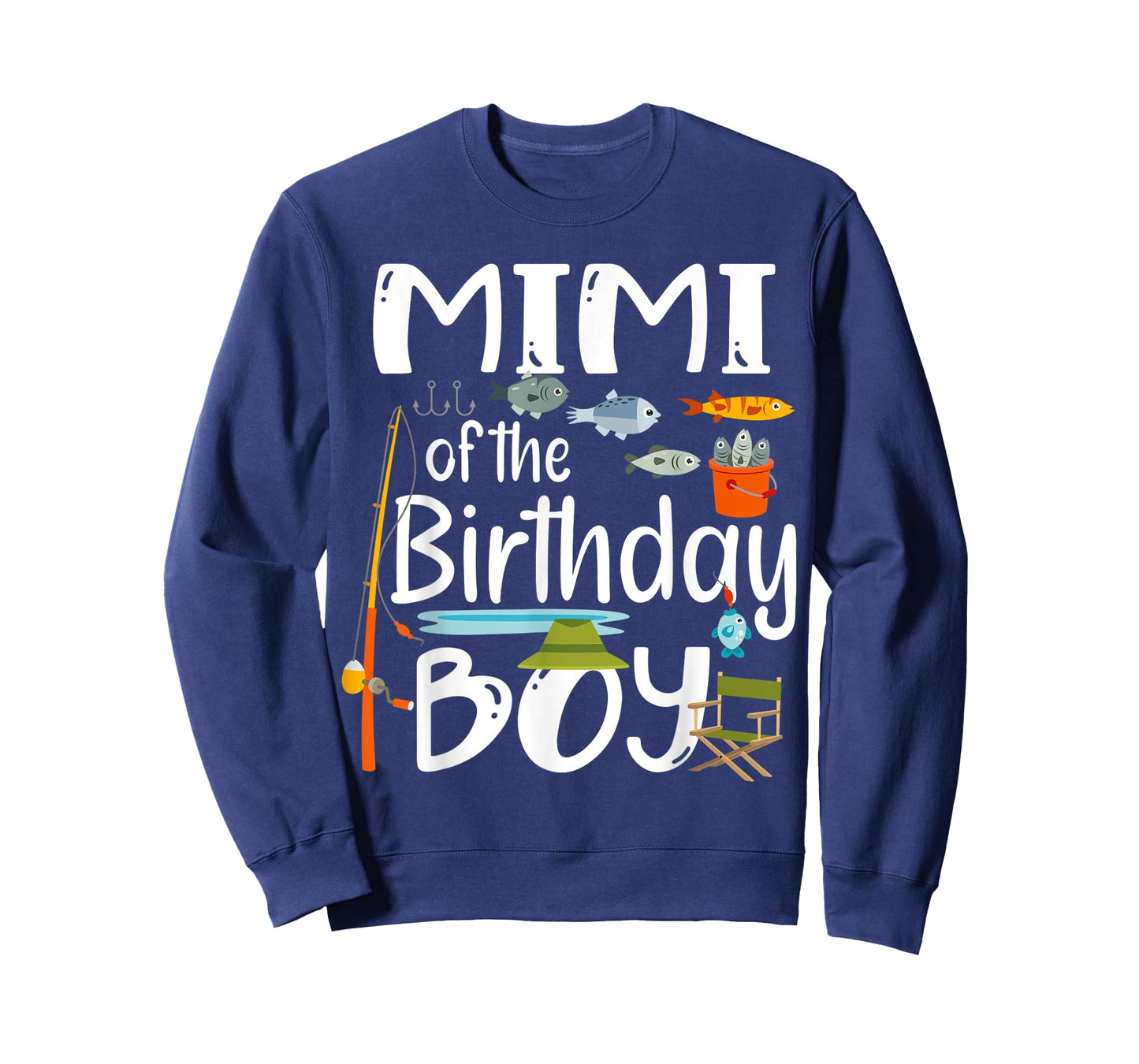 Fishing Birthday Boy Party Look with Rod Fish Hooks for Mimi T-Shirt