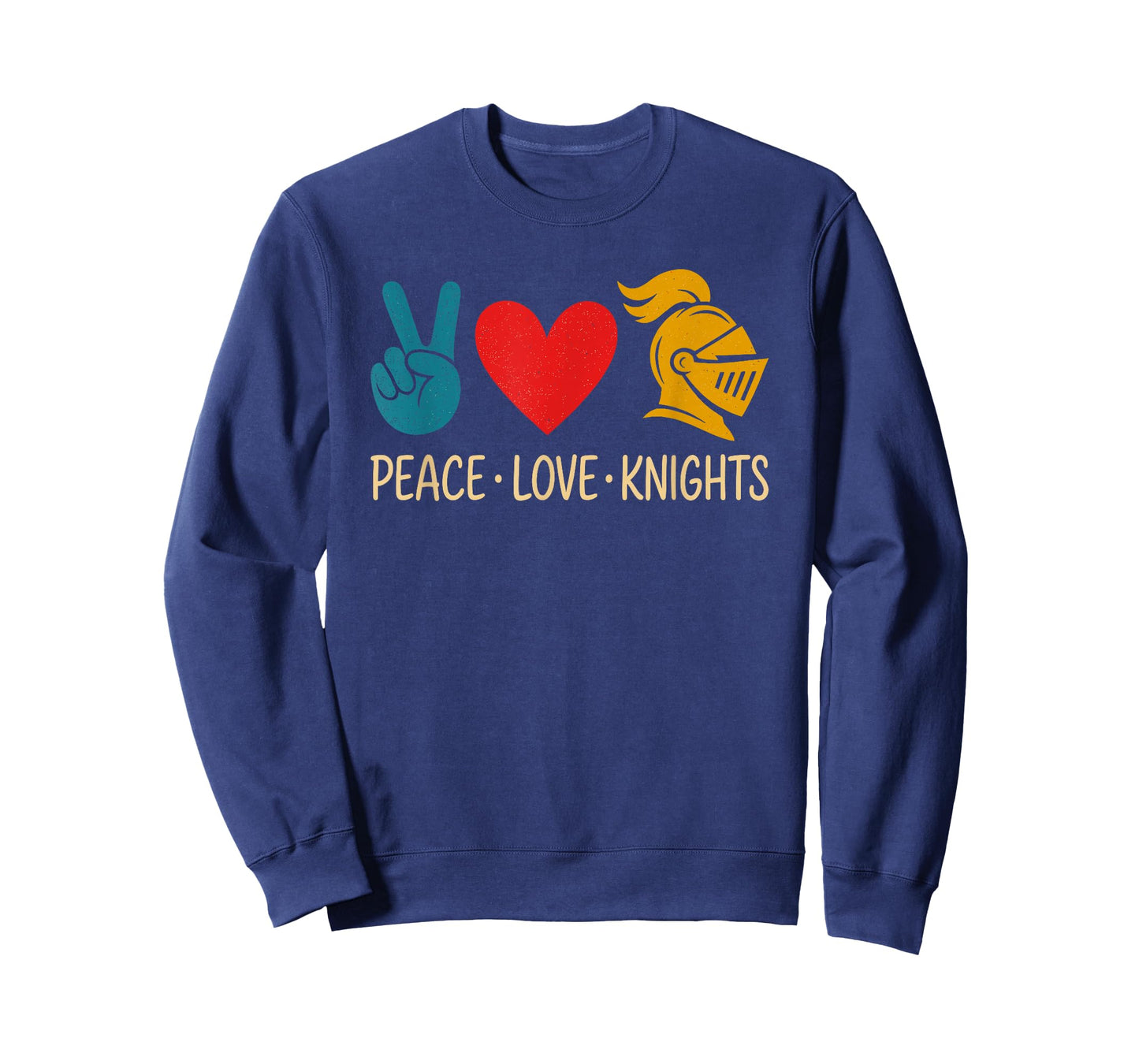 Peace Love Knights Awesome Back to School T-Shirt