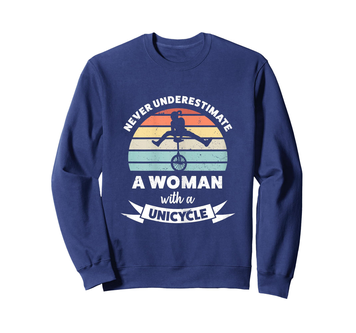 Woman with a Unicycle Funny Gift Mom T-Shirt