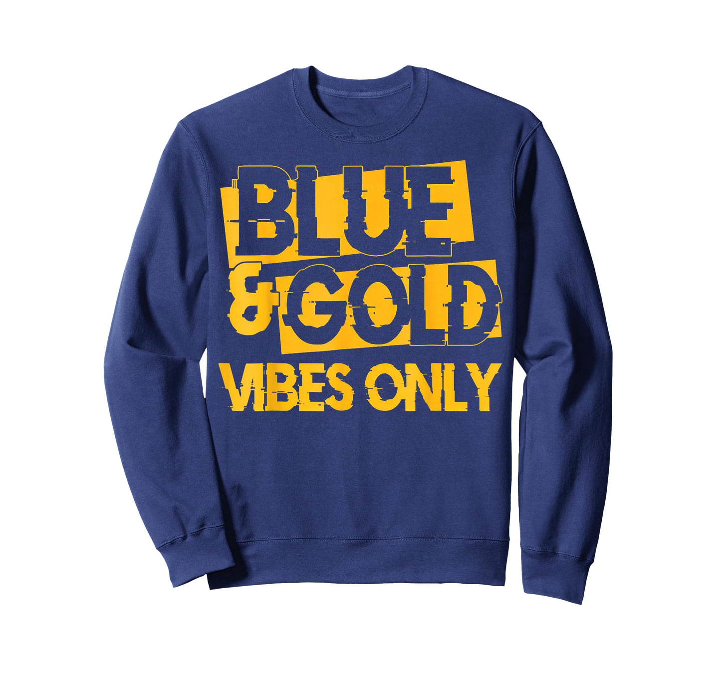 Blue and Gold Game Day Group for High School Football T-Shirt