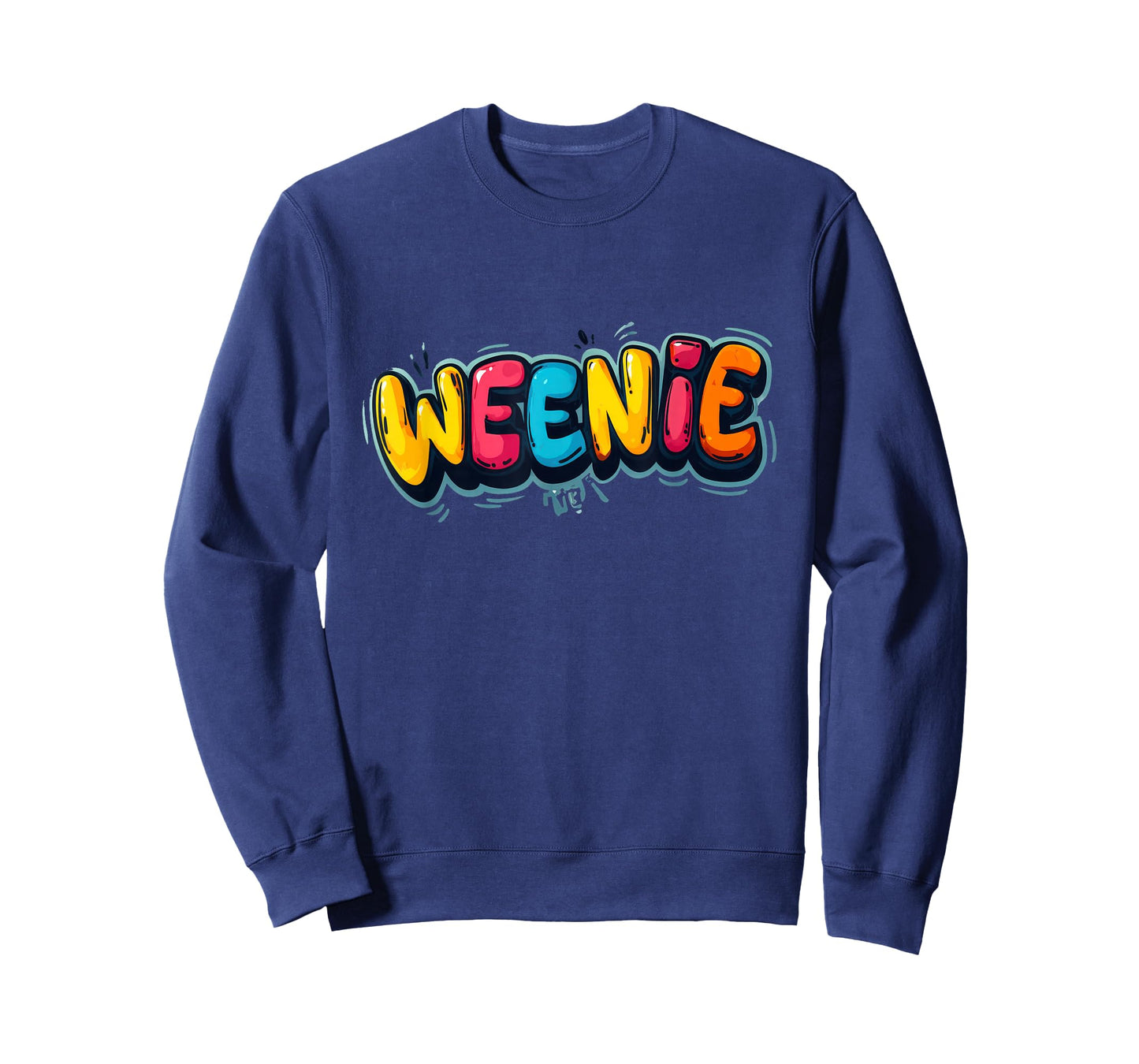 Funny Multicolor Weenie Speech T-Shirt