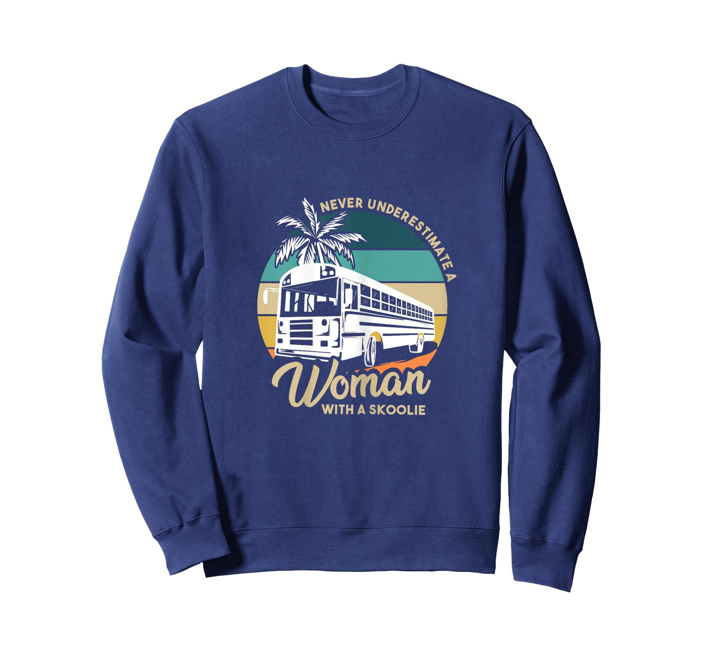 Vintage Camping Bus Design for a Skoolie Owner T-Shirt