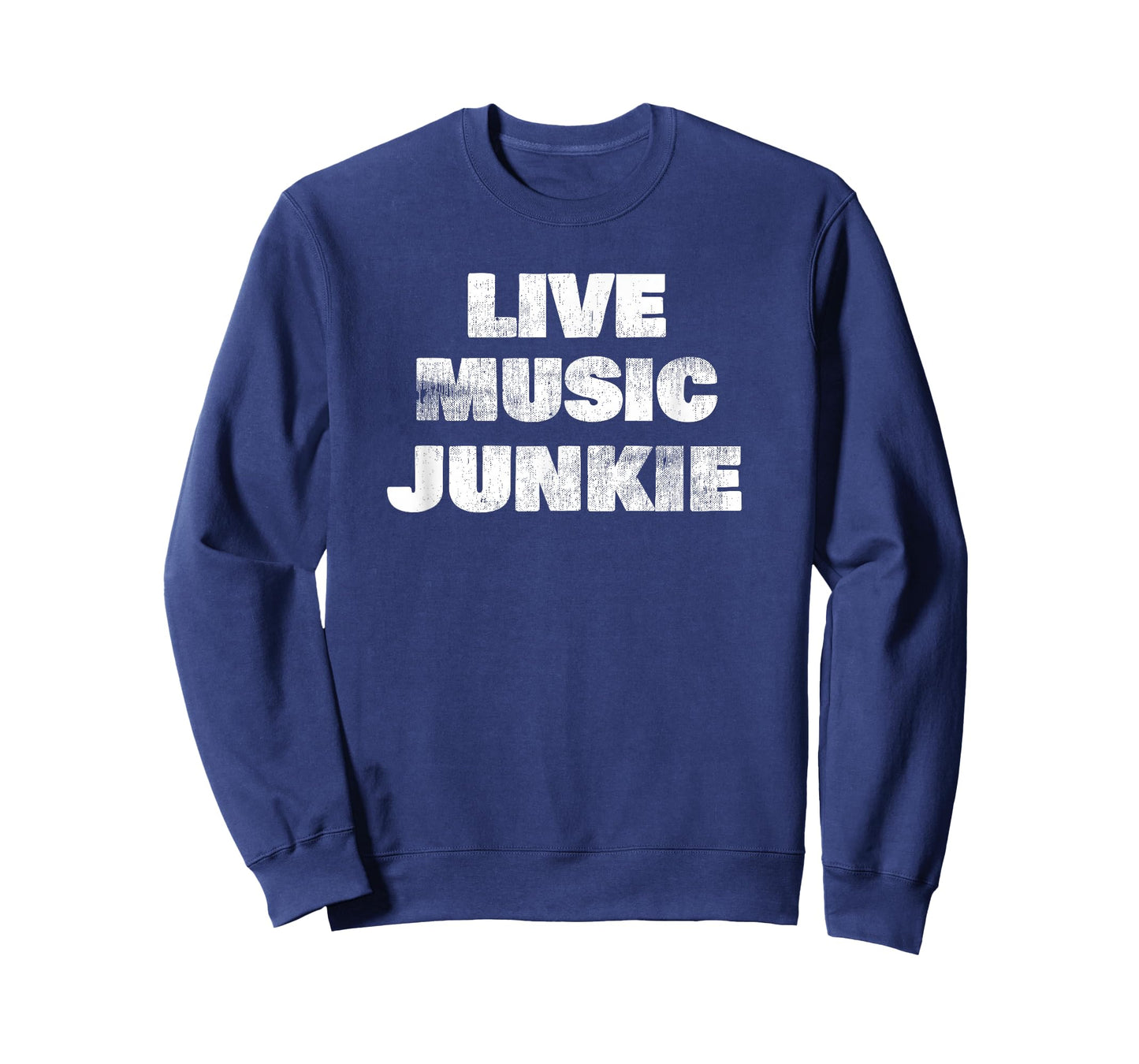 Live Music Junkie Funny Concert Enthusiast T-Shirt