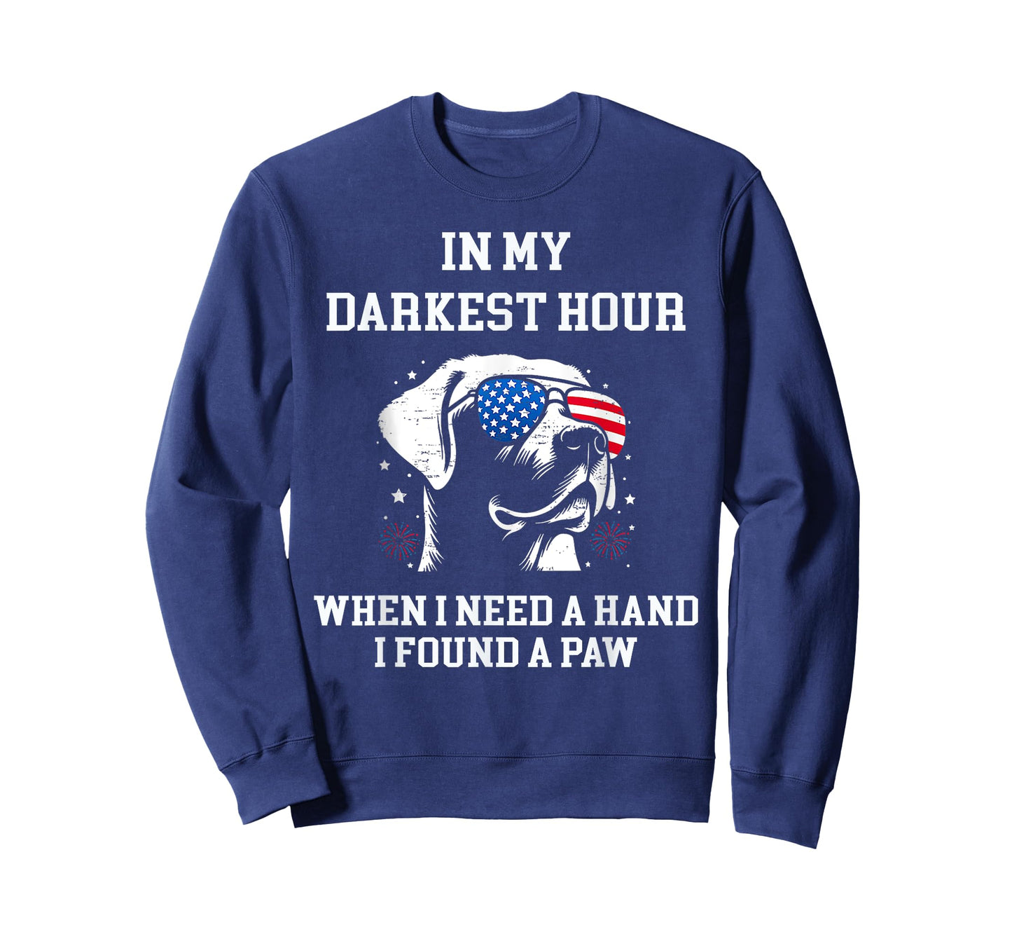 in my darkest hour when i needed a hand i found a paw T-Shirt