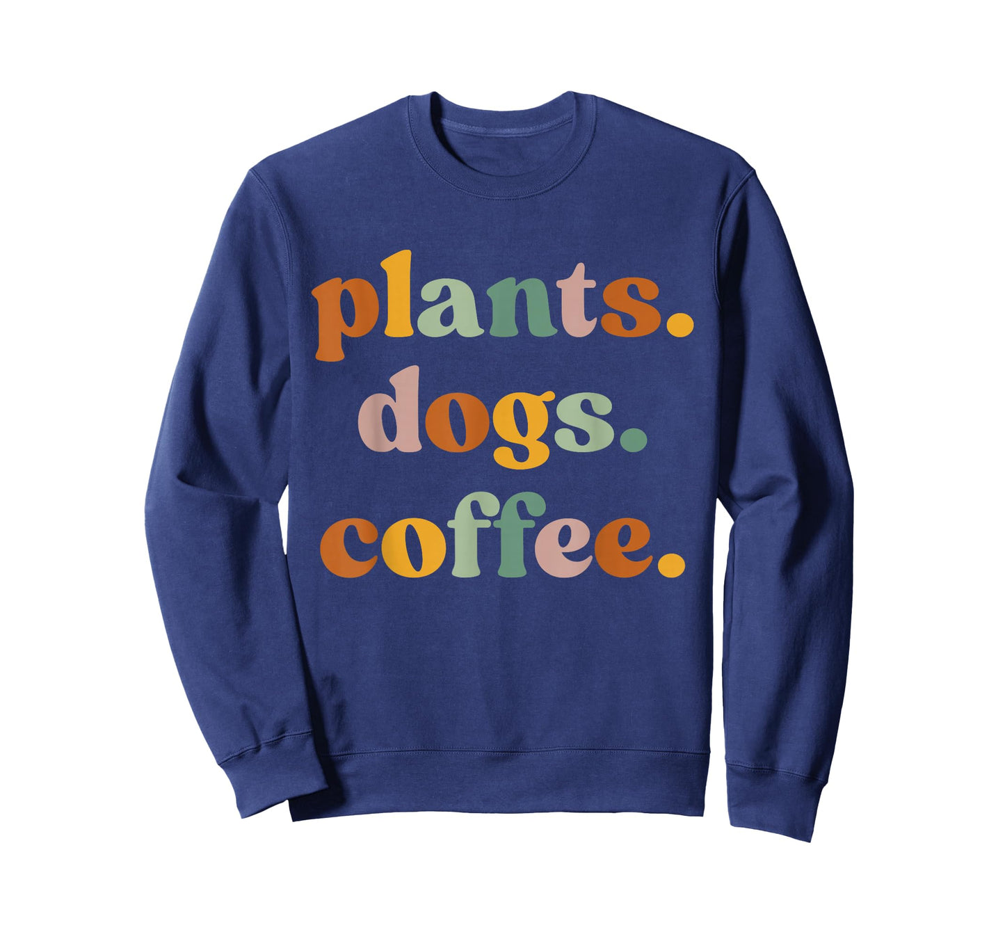 Vintage Retro Plants Dogs and Coffee Funny Gardening Farming T-Shirt