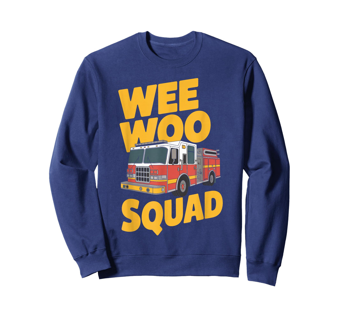 Wee Woo Squad Firefighter Graphic Tee for Kids T-Shirt