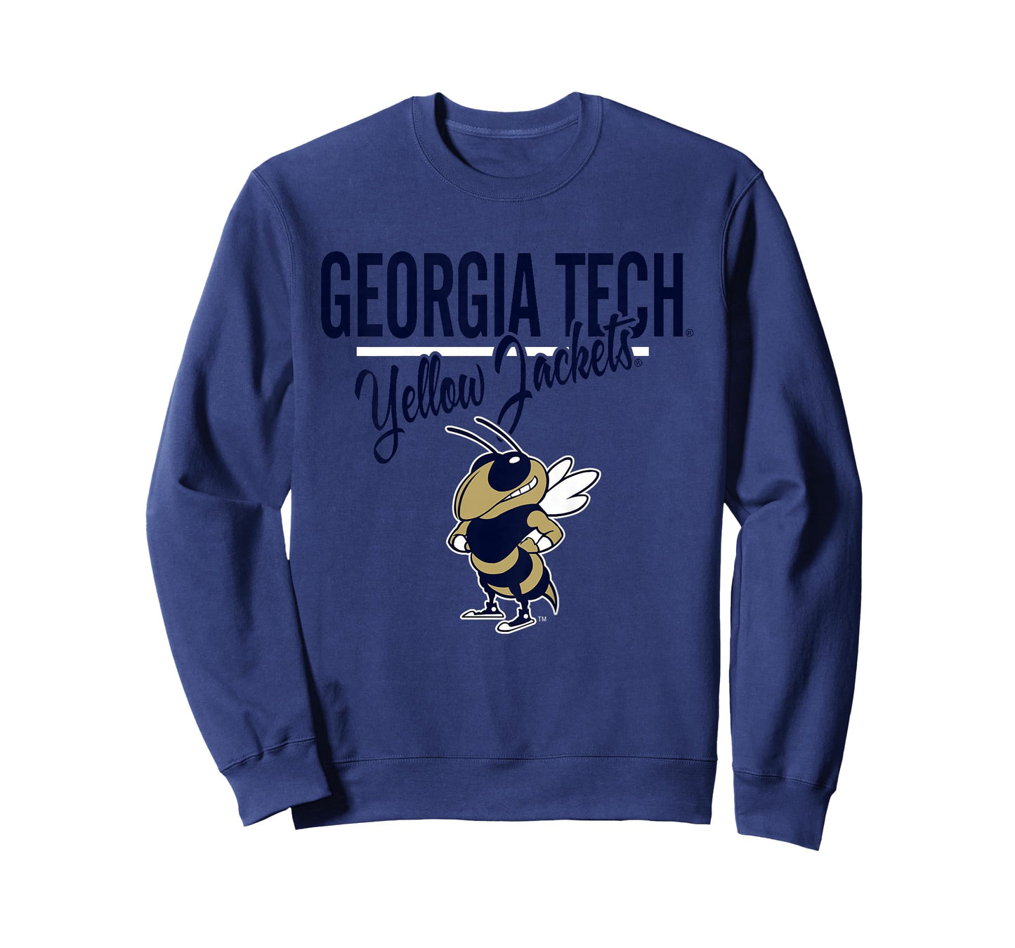 Kids Georgia Tech Yellow Jackets Kid's Mascot Gray T-Shirt