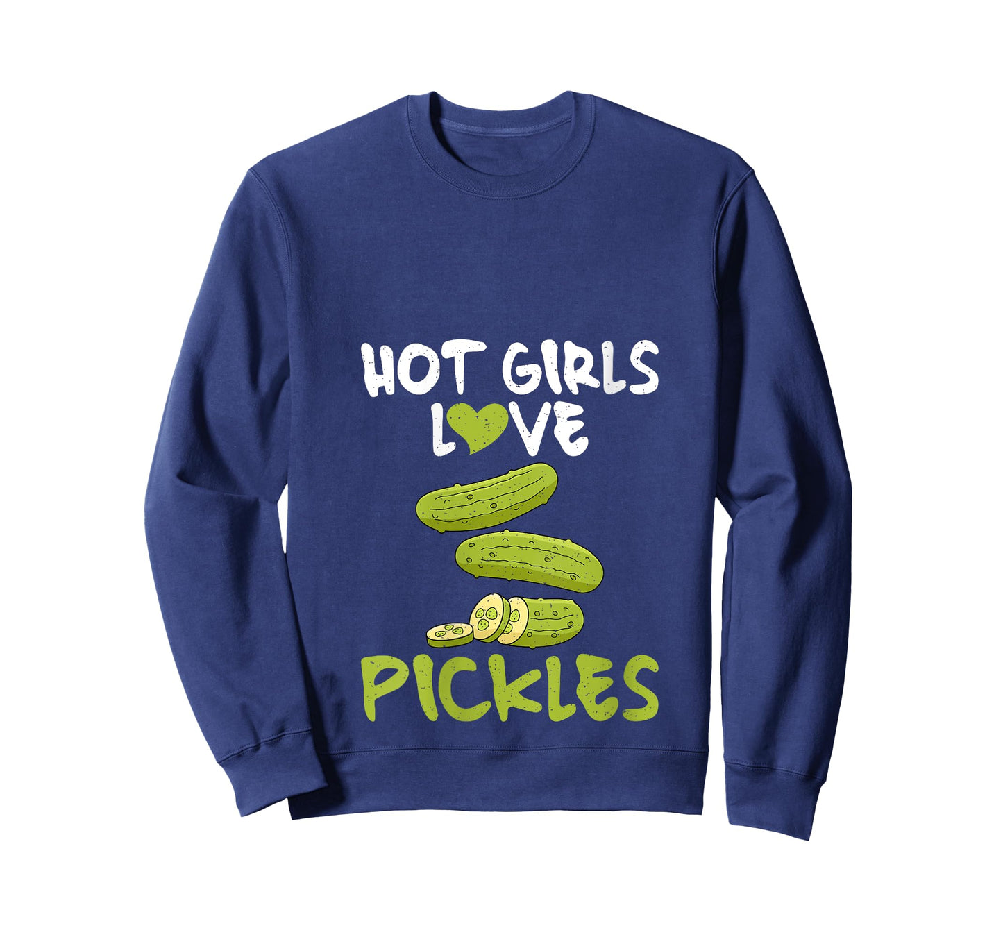 Hot Girls love Pickles V-Neck T-Shirt