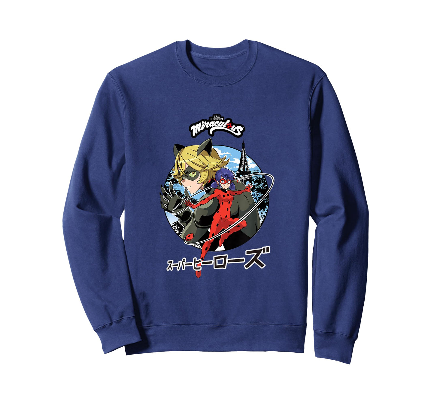 Miraculous Ladybug Cat Noir Manga Super Heroez T-Shirt