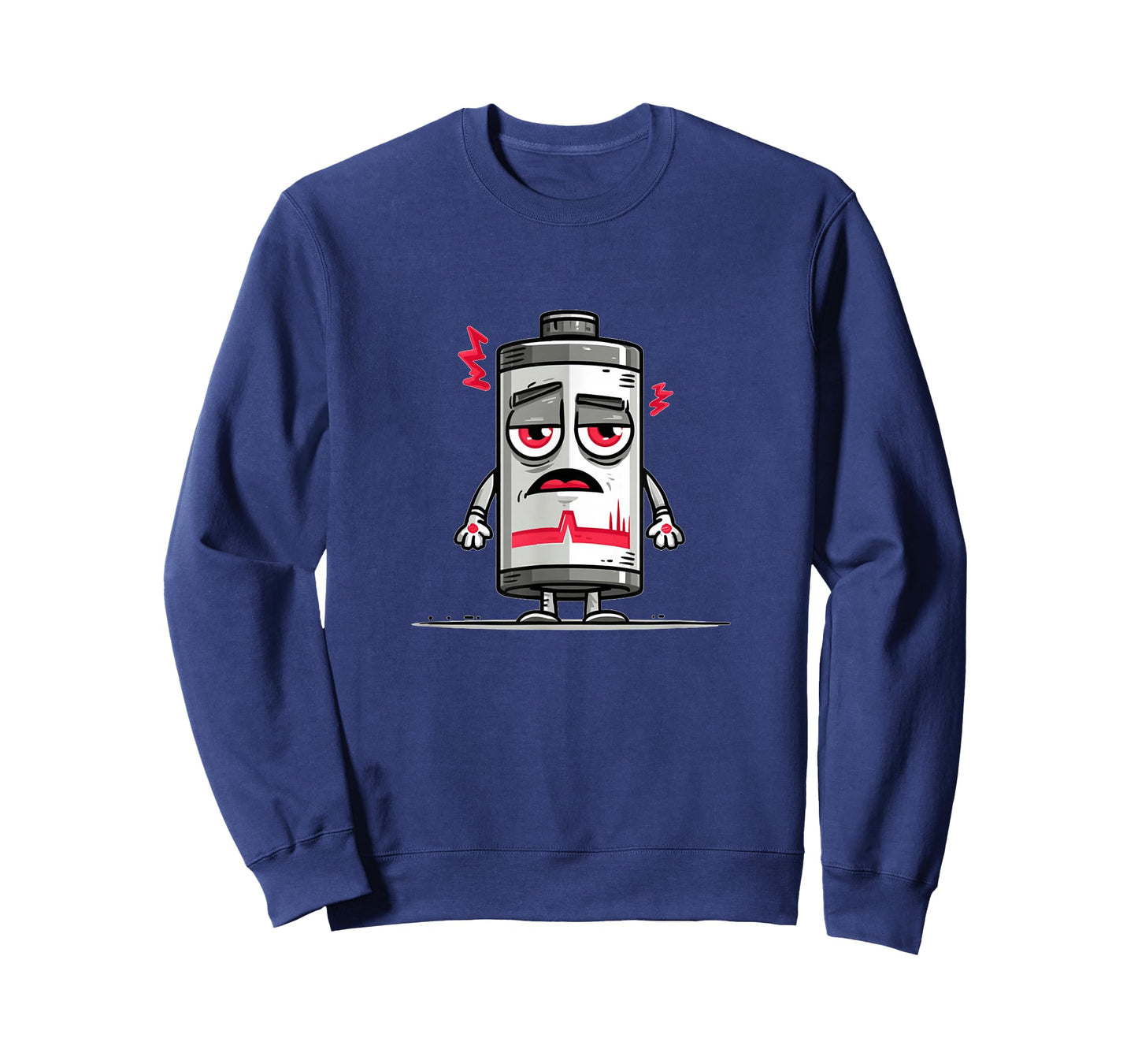 Weak Battery Costume for Low Energy and Powerless Batteries T-Shirt