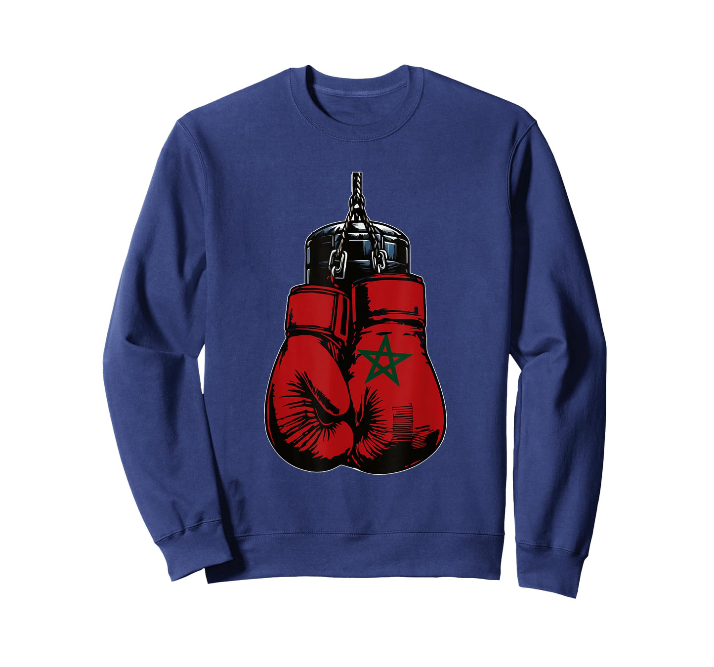 Proud Heritage Morocco Flag Boxing Gloves T-Shirt